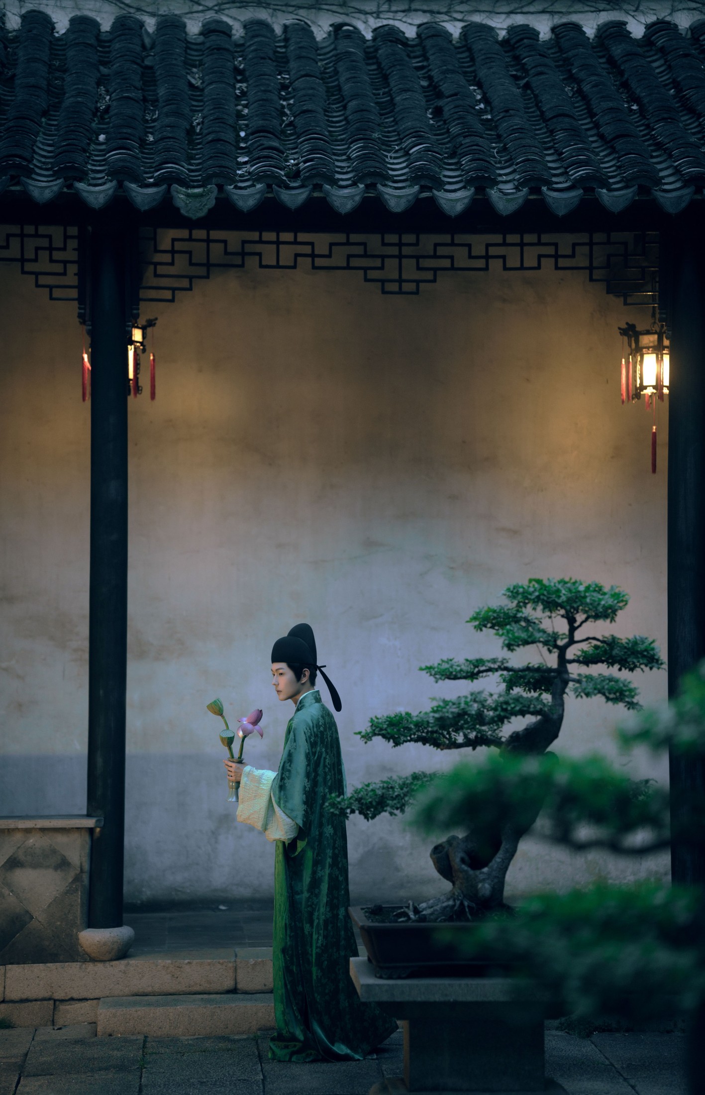 与谁同坐?明月清风我
