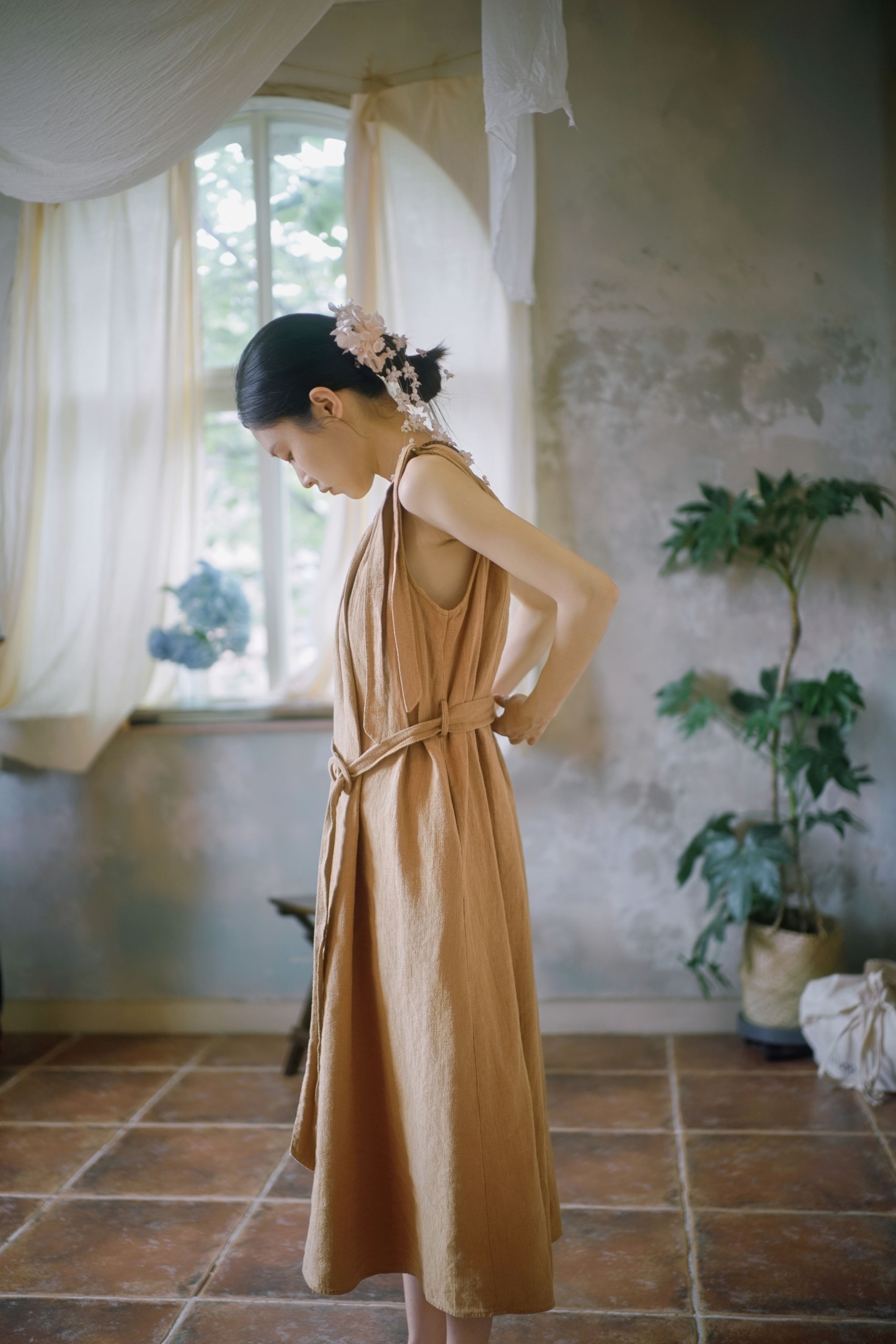 一只柚子 – 《时光诗画：花影少女时光》[47P]