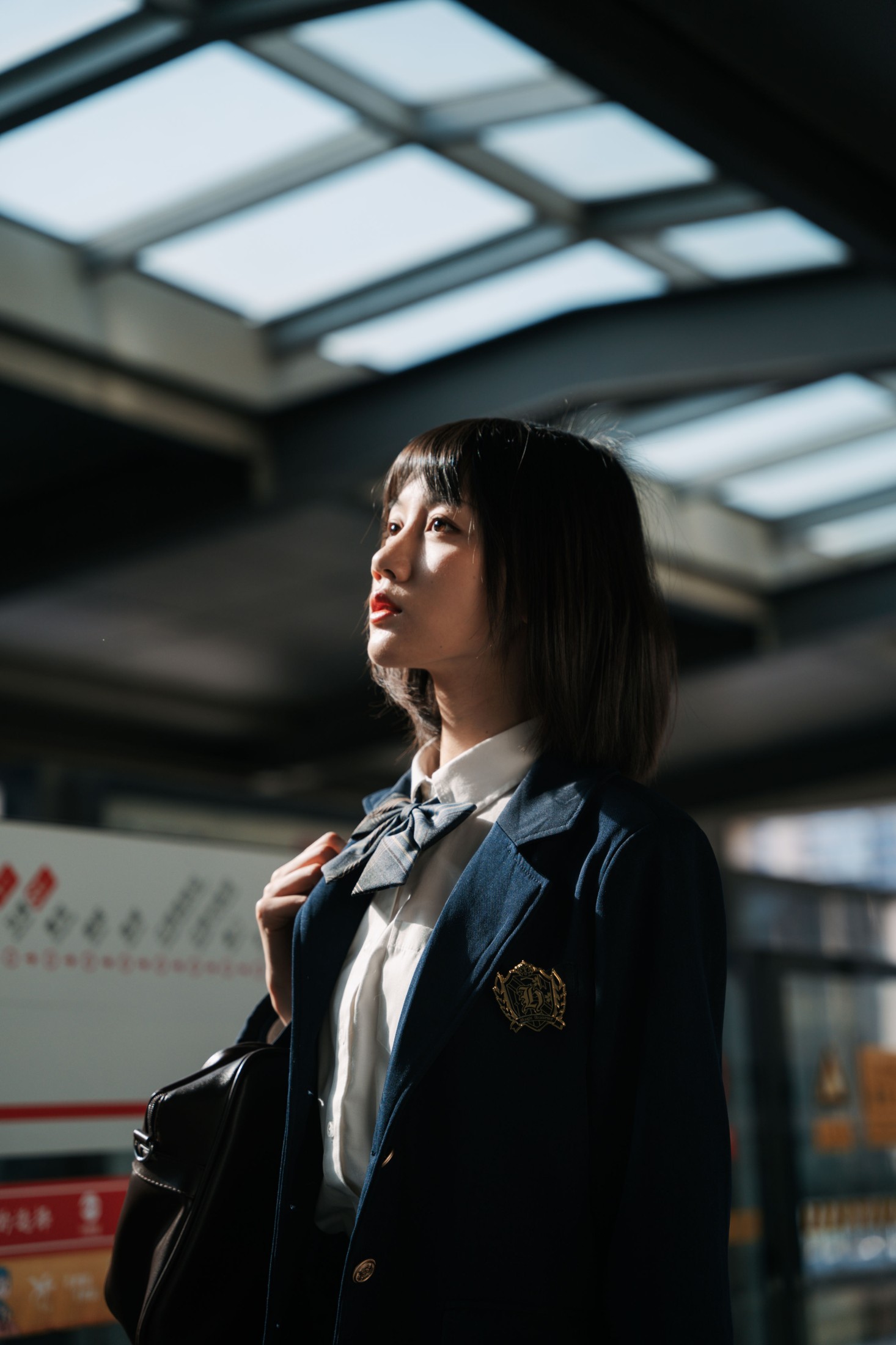 七七 – 《电影感日系地铁人像》[23P]