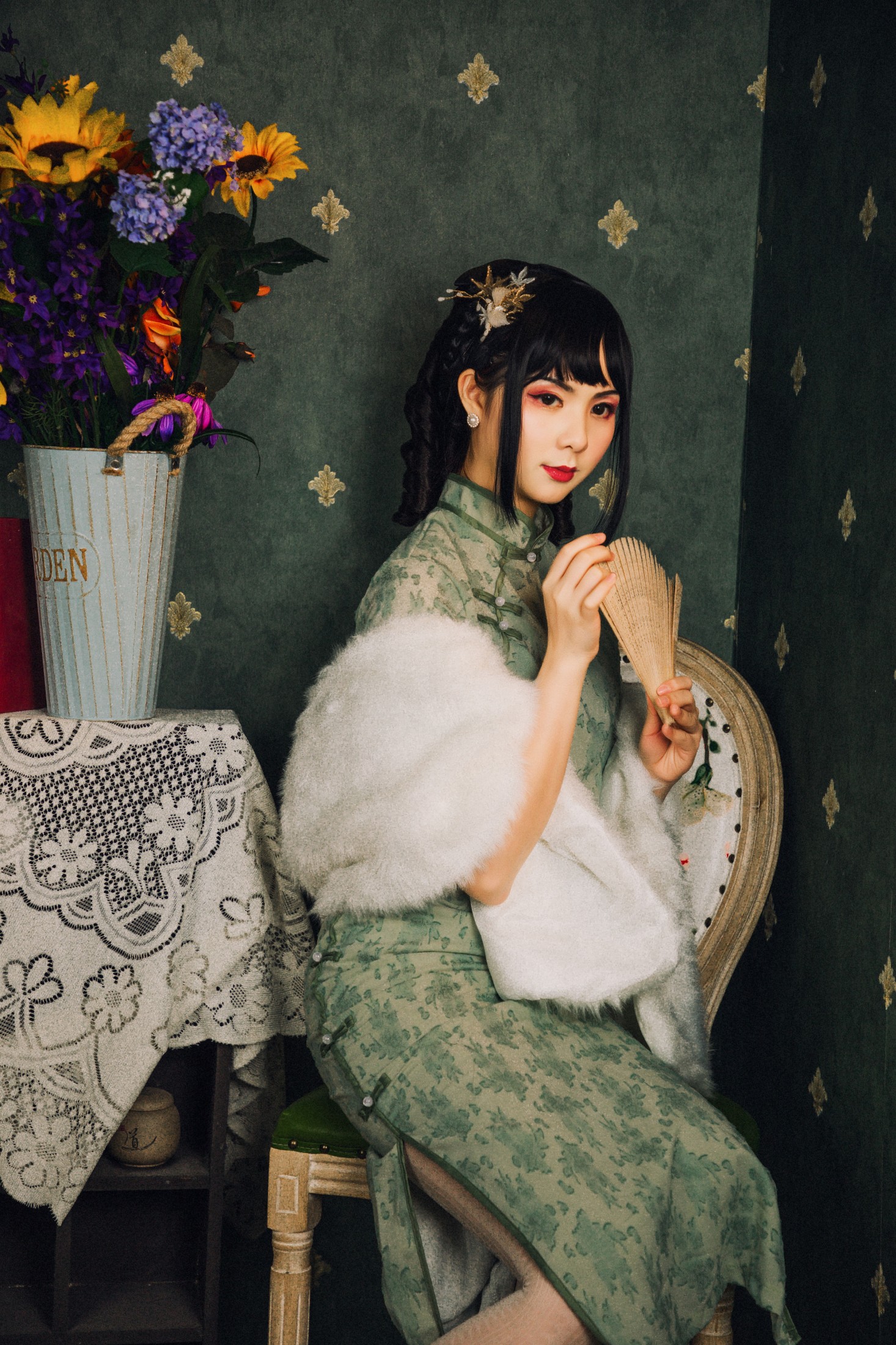 明鸽儿 – 《在世间，唯有美女和旗袍不可辜负。》[20P]