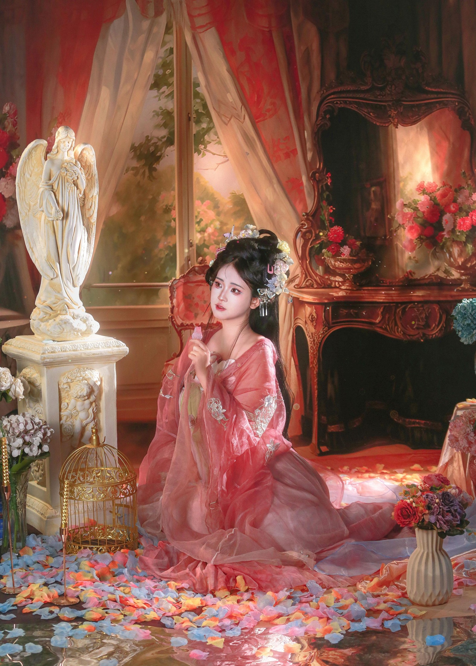 肥牛 – 《油画少女》[15P]