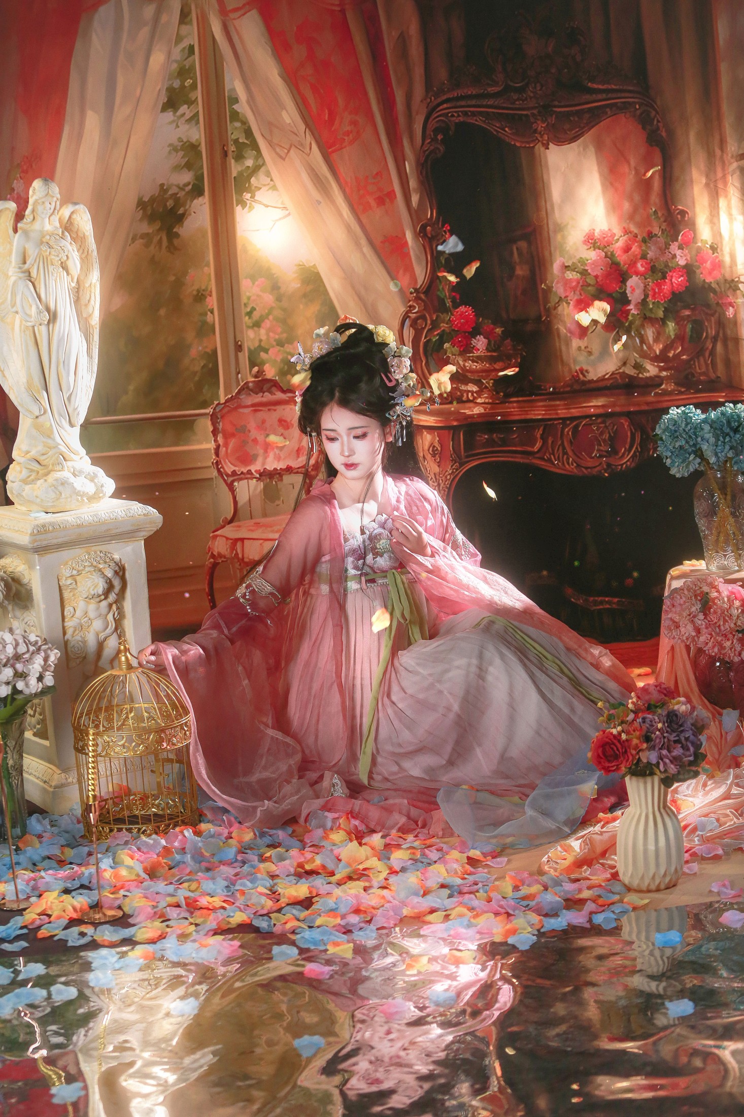 肥牛 – 《油画少女》[15P]
