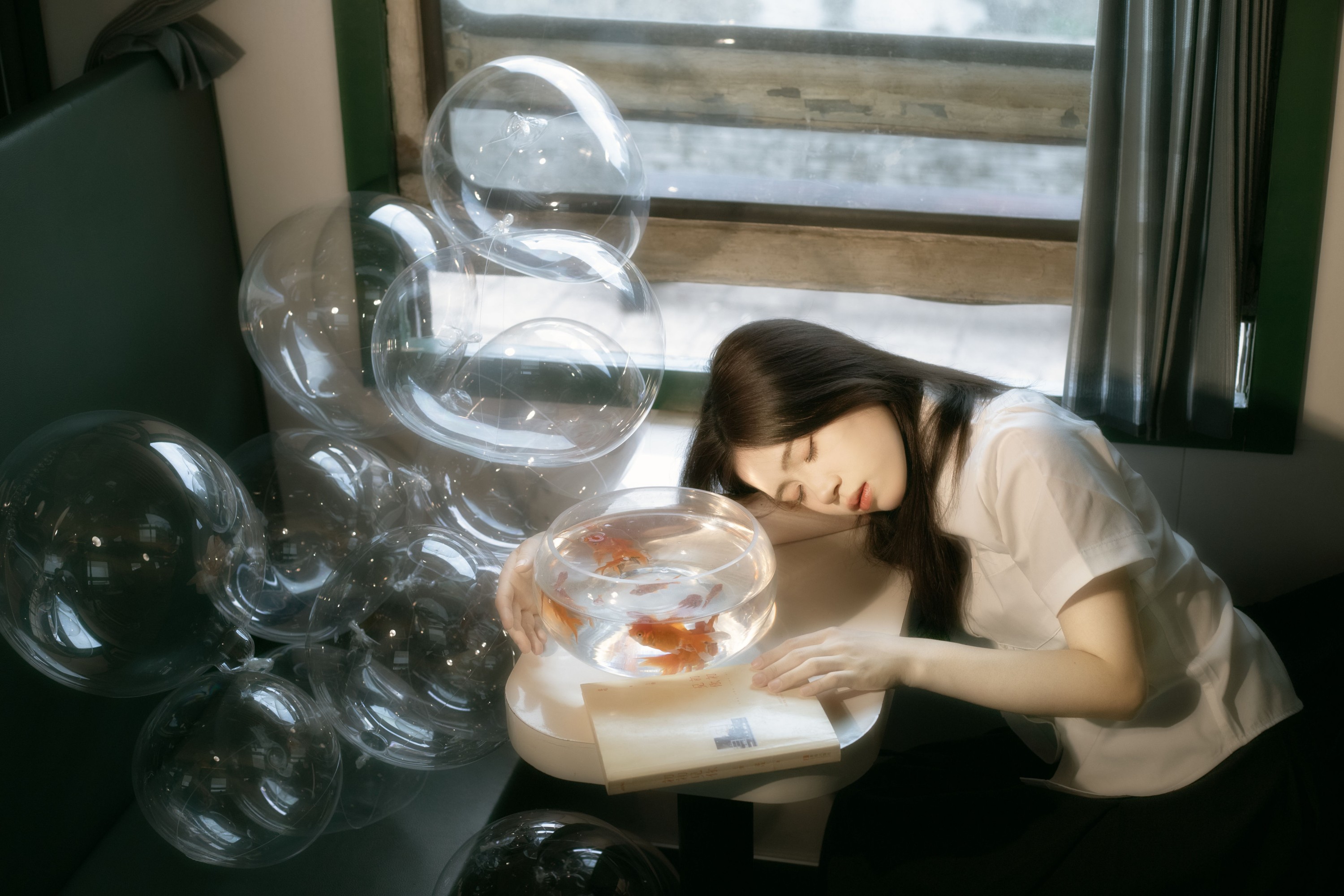 一粒金豆子 – 《绿皮火车波波球》[27P]