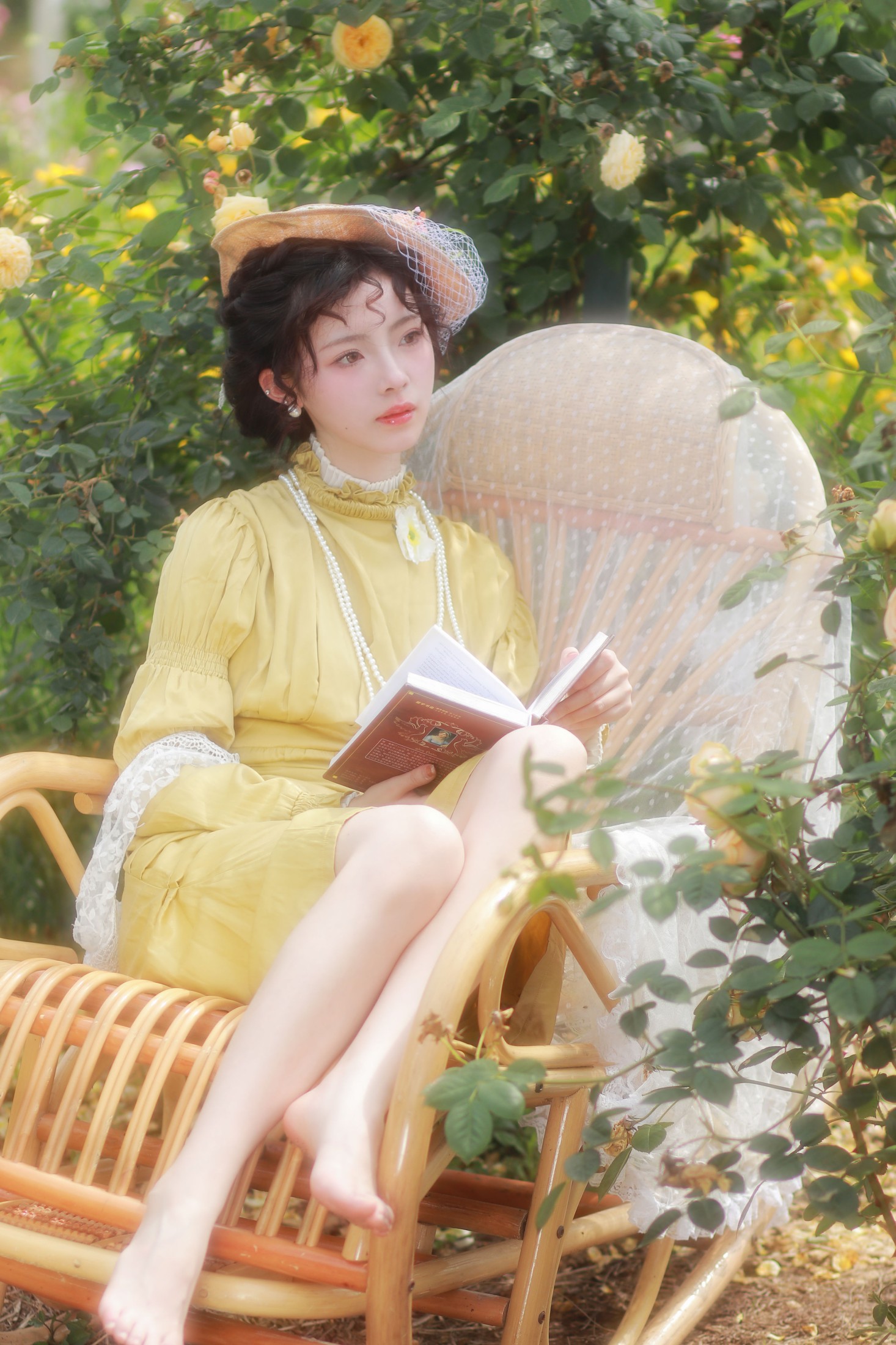 庄园少女～在浪漫的小花园小憩