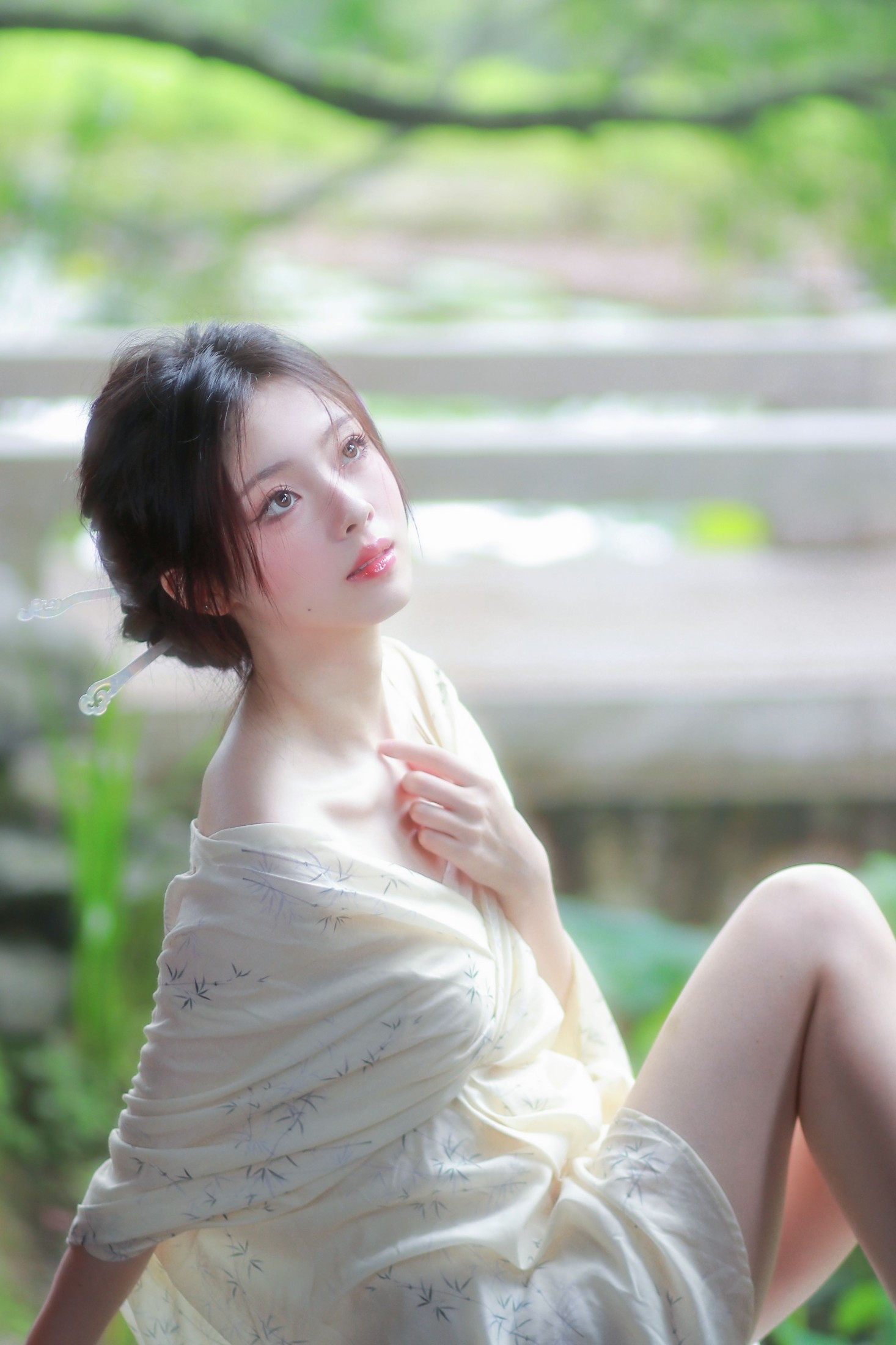 清冷感新中式~初夏的绿意