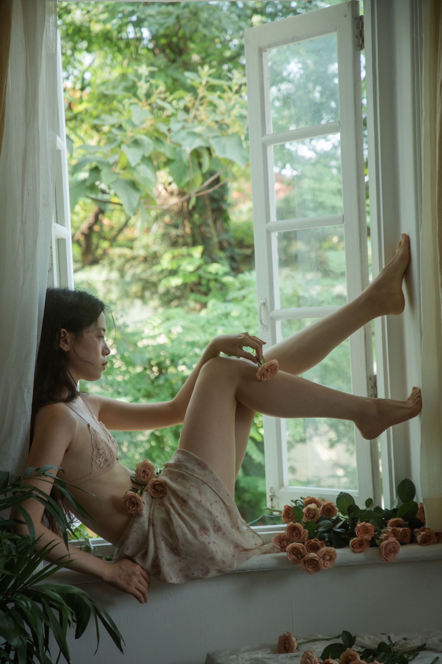 闷热的夏