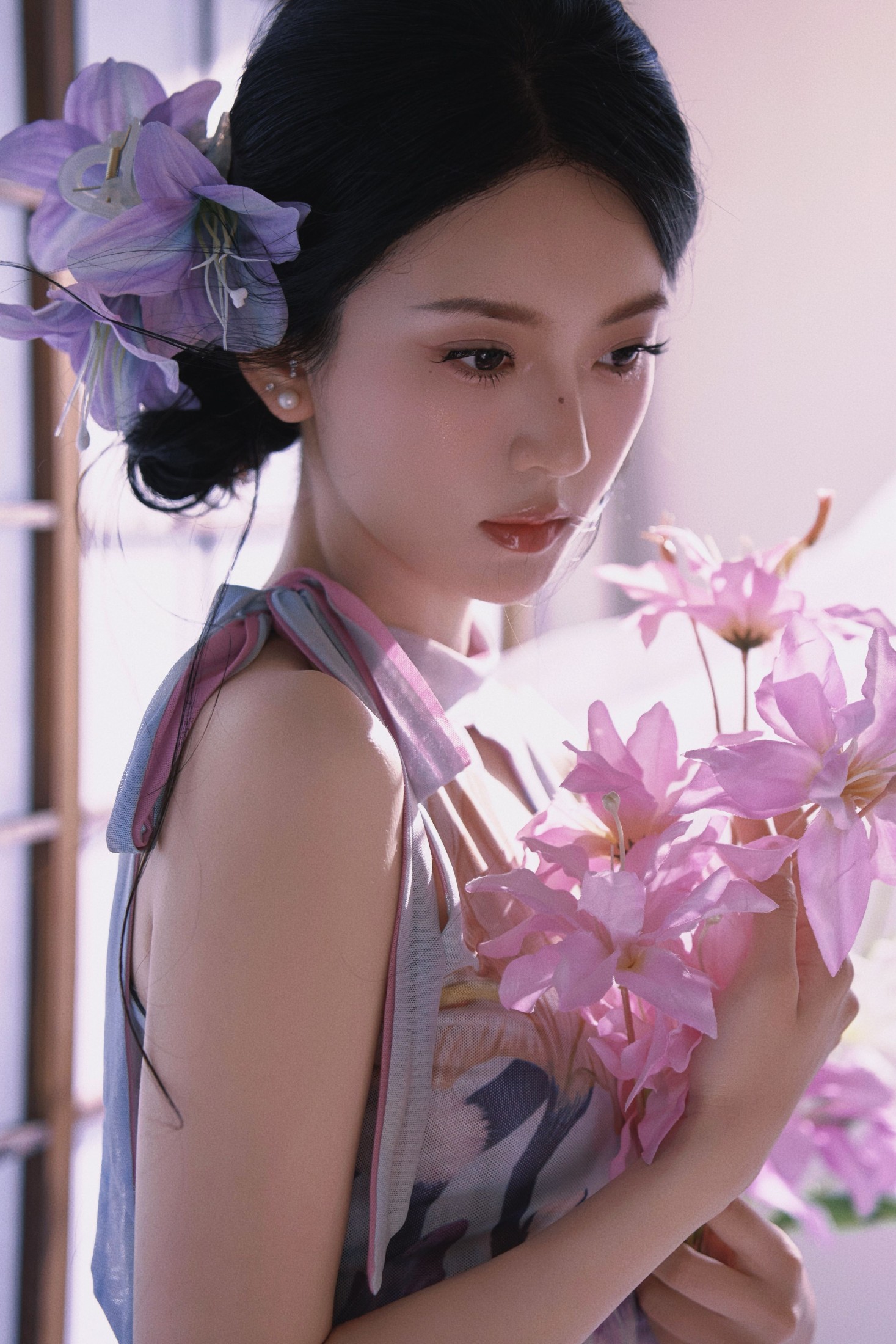 柔是东方骨,姿是心无拘