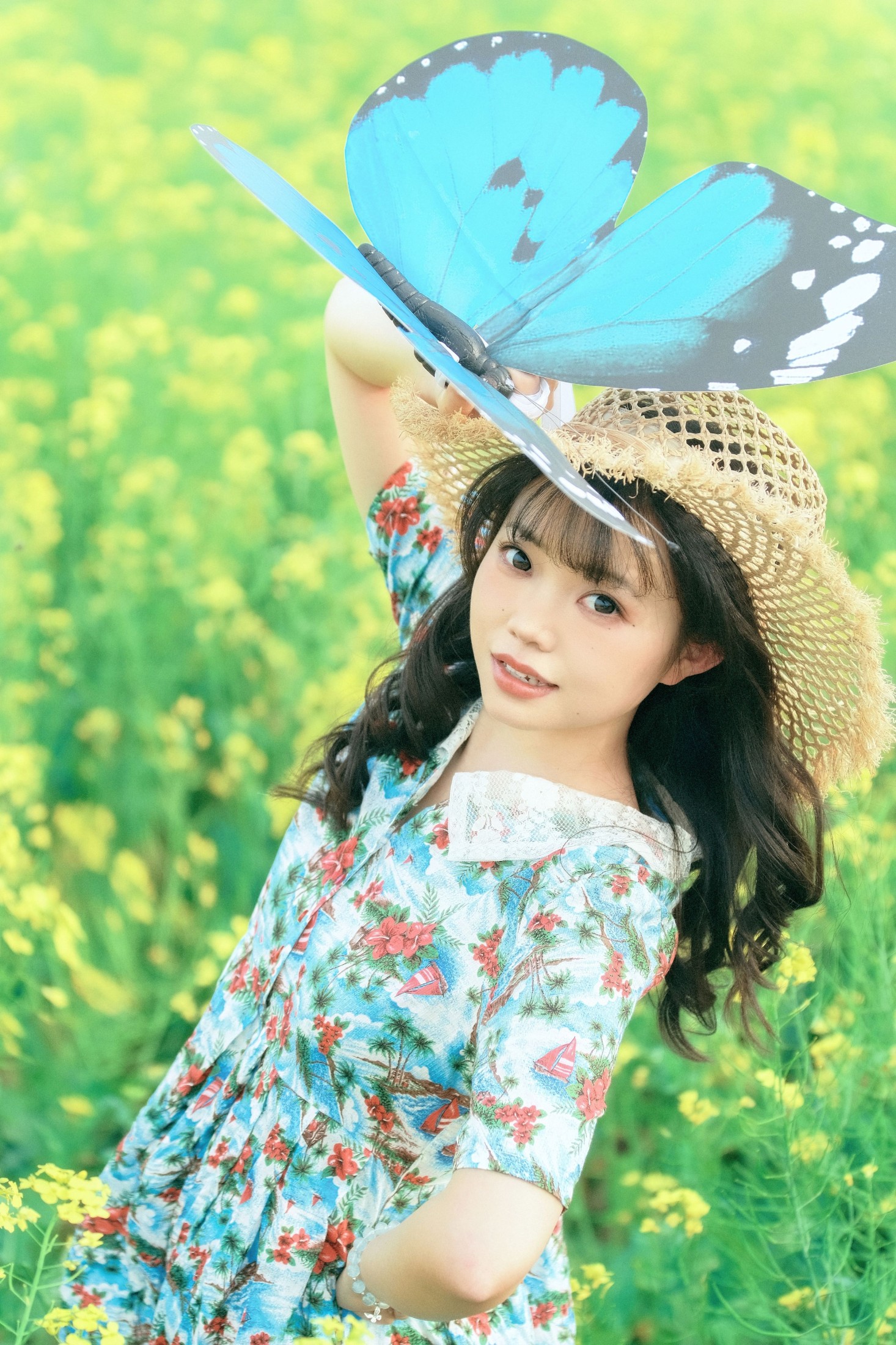 贝贝不睡觉 – 《阳光  微风  油菜花》[19P]