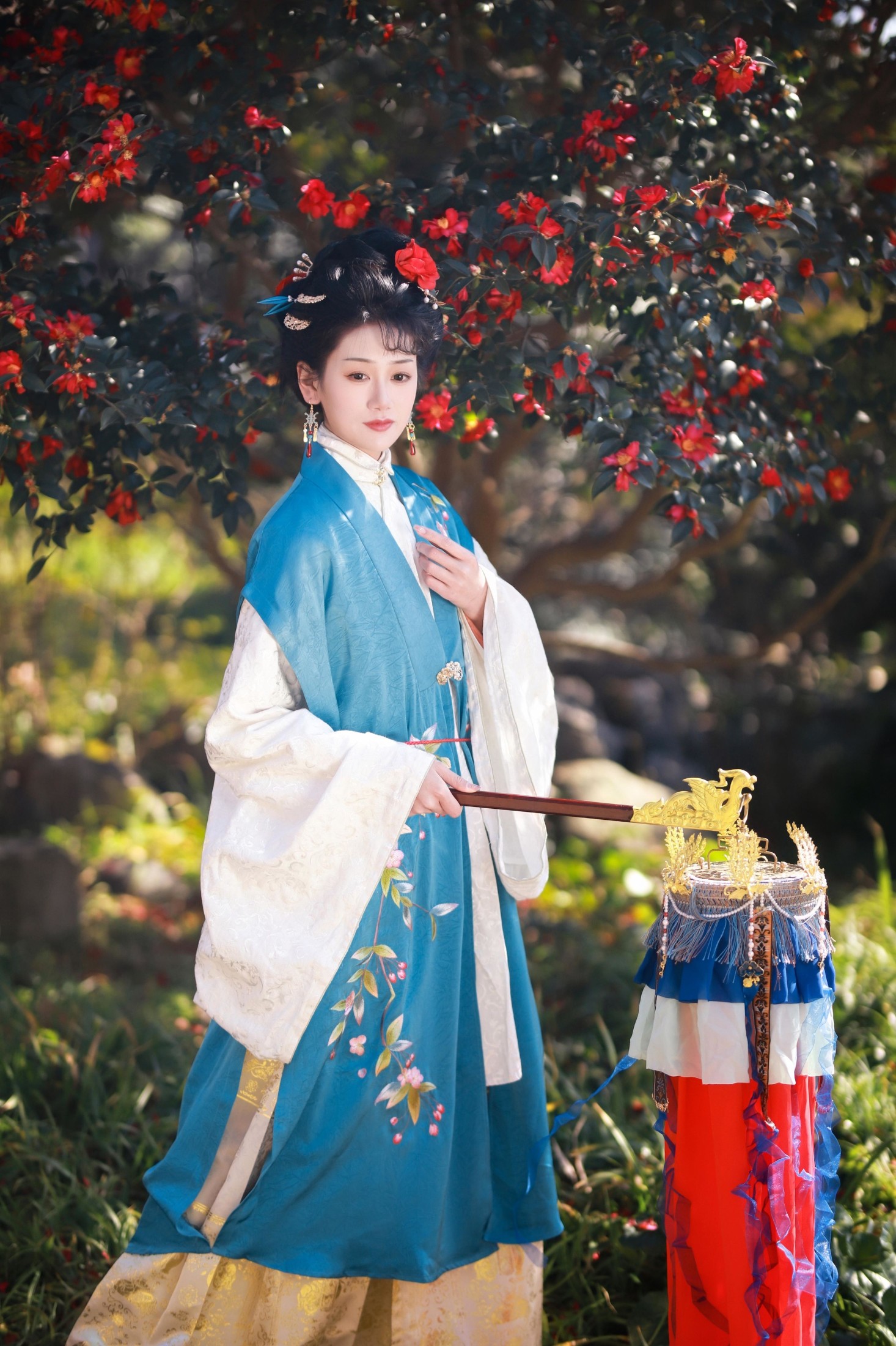 山茶花开