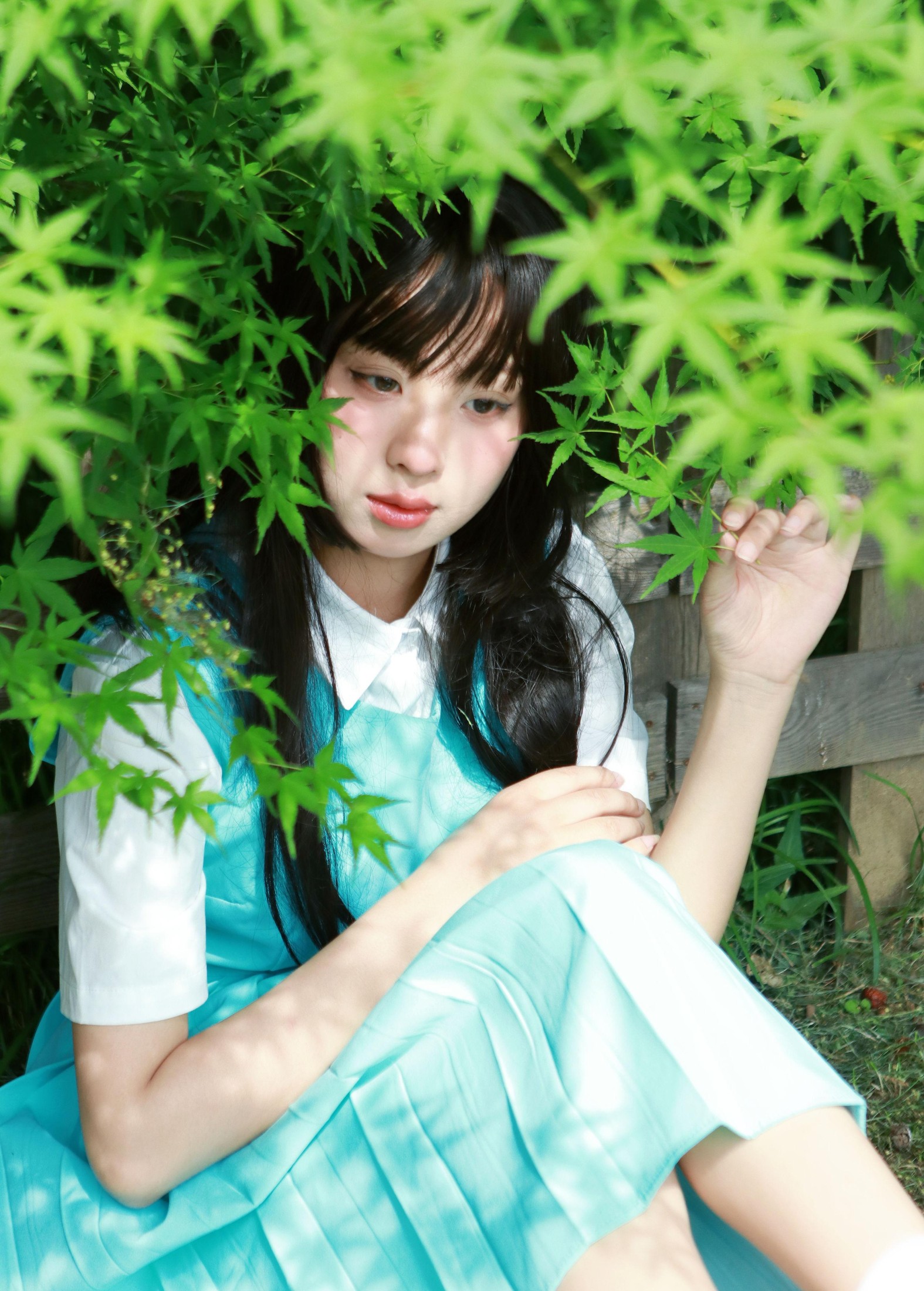 日系氧气少女