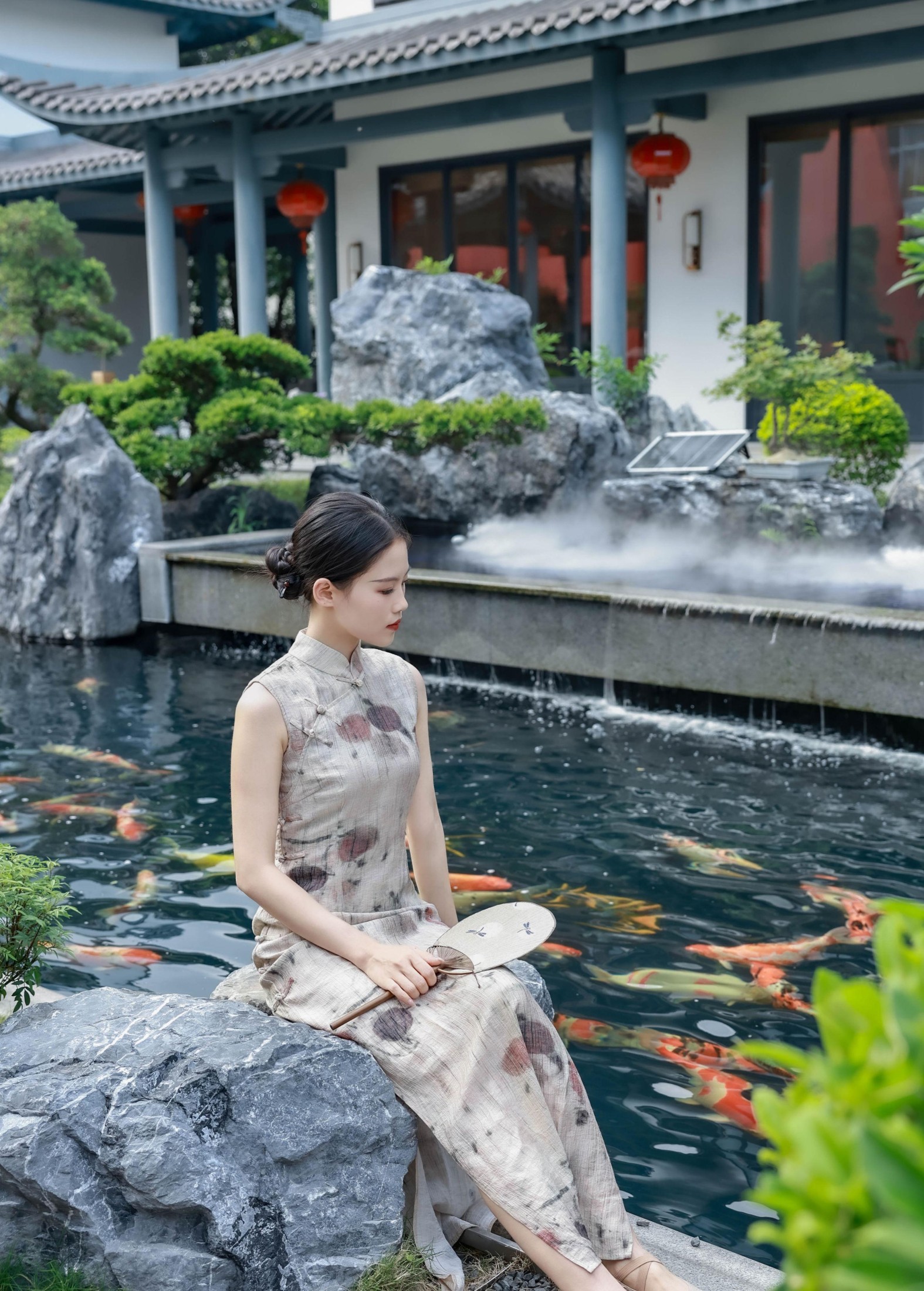 陈十二ing – 《新中式古色旗袍写真》[31P]