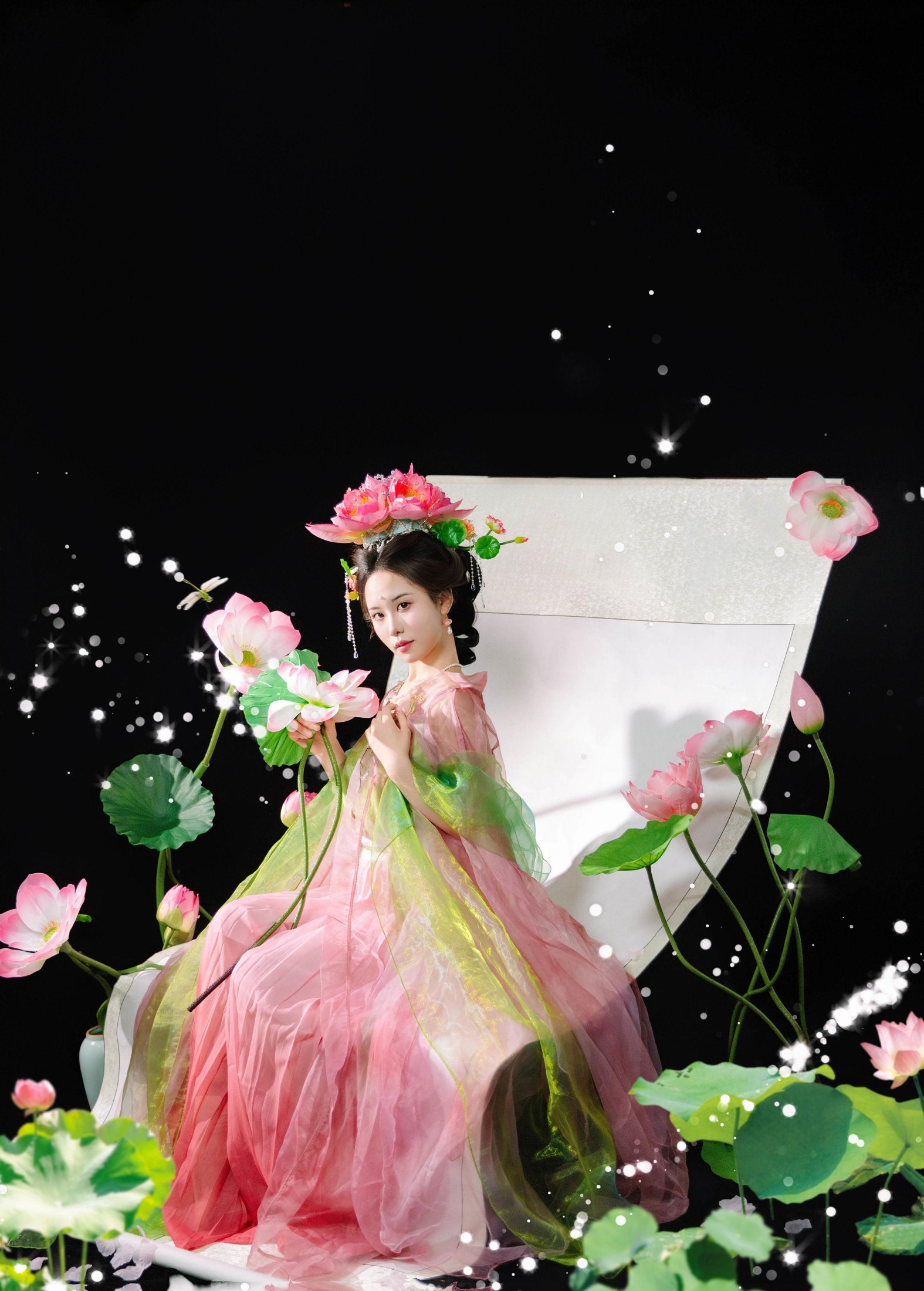 憨憨婷… – 《画中仙之荷花仙子》[20P]