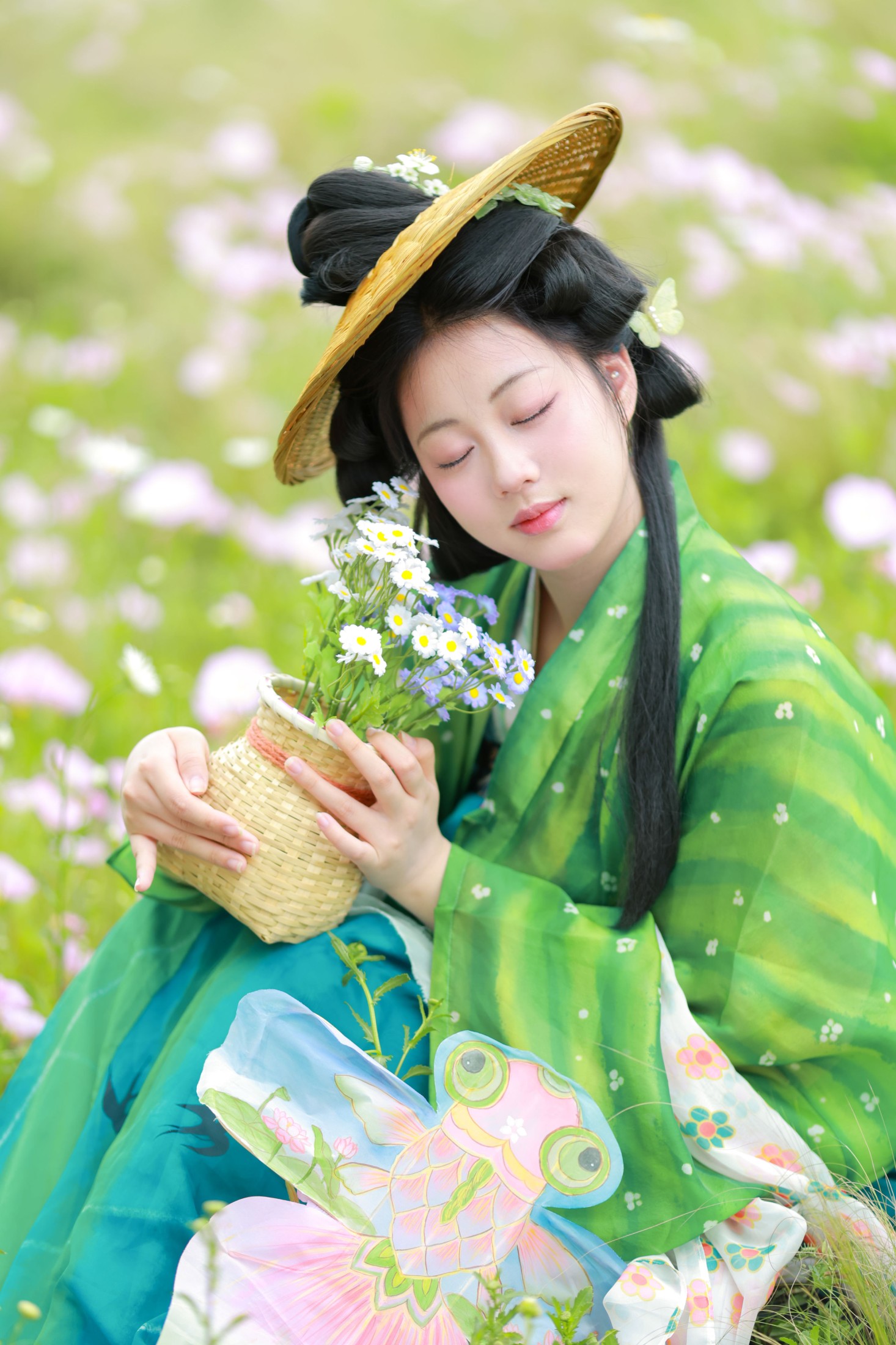 赵噗噗 – 《罗衣轻挽，撷一缕芬芳入梦。》[13P]