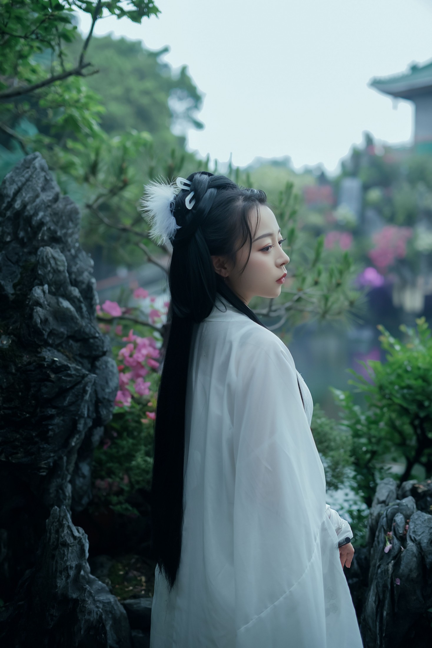 小兰 – 《雨中美人》[17P]