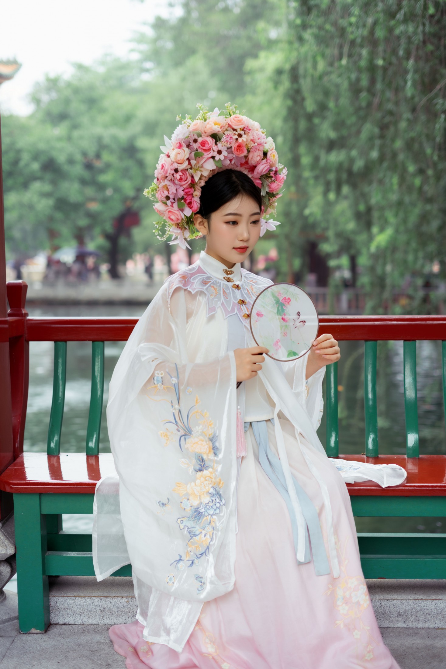 今生簪花，今世漂亮。