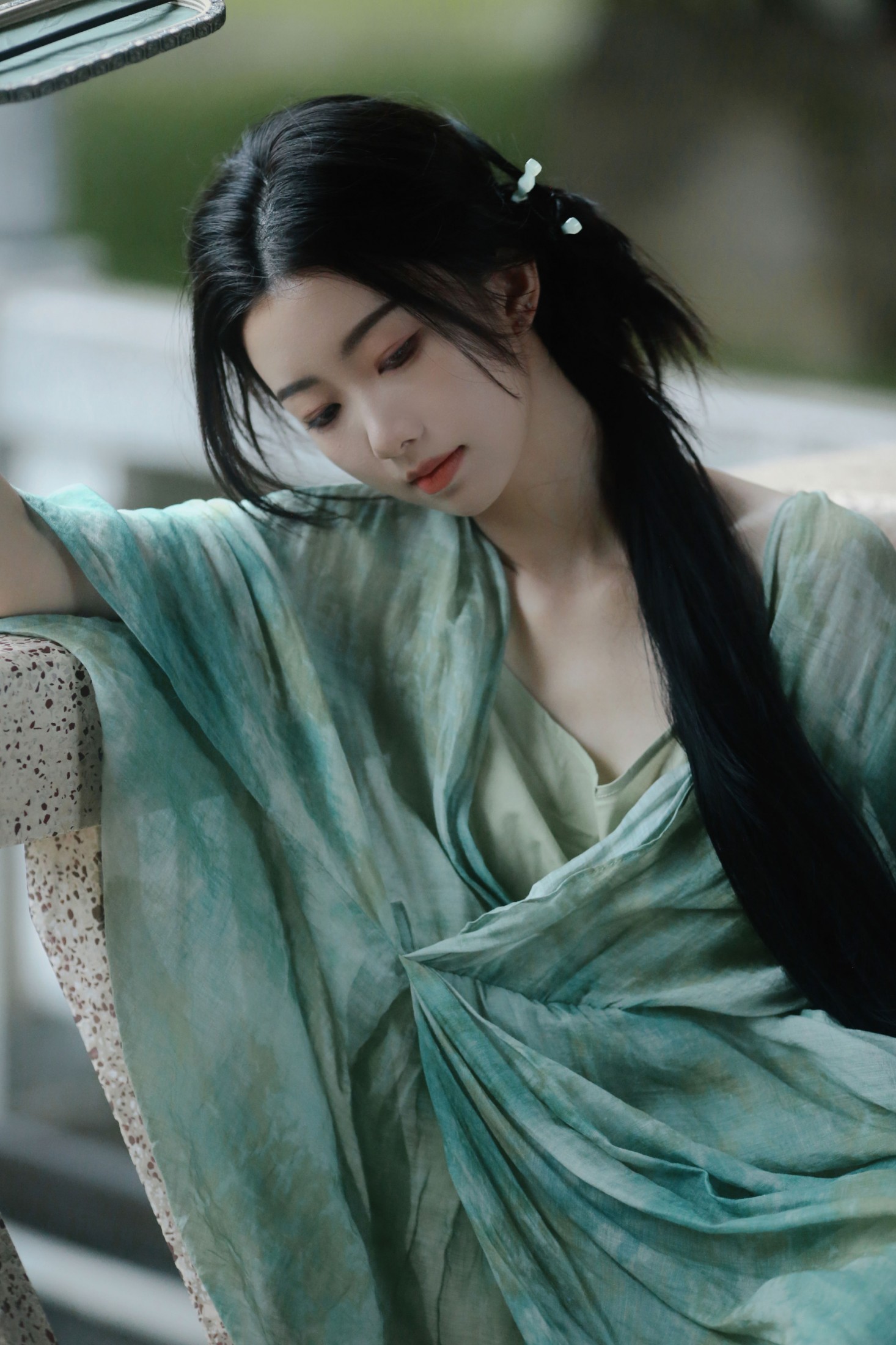 杨柳提，远方烟雨