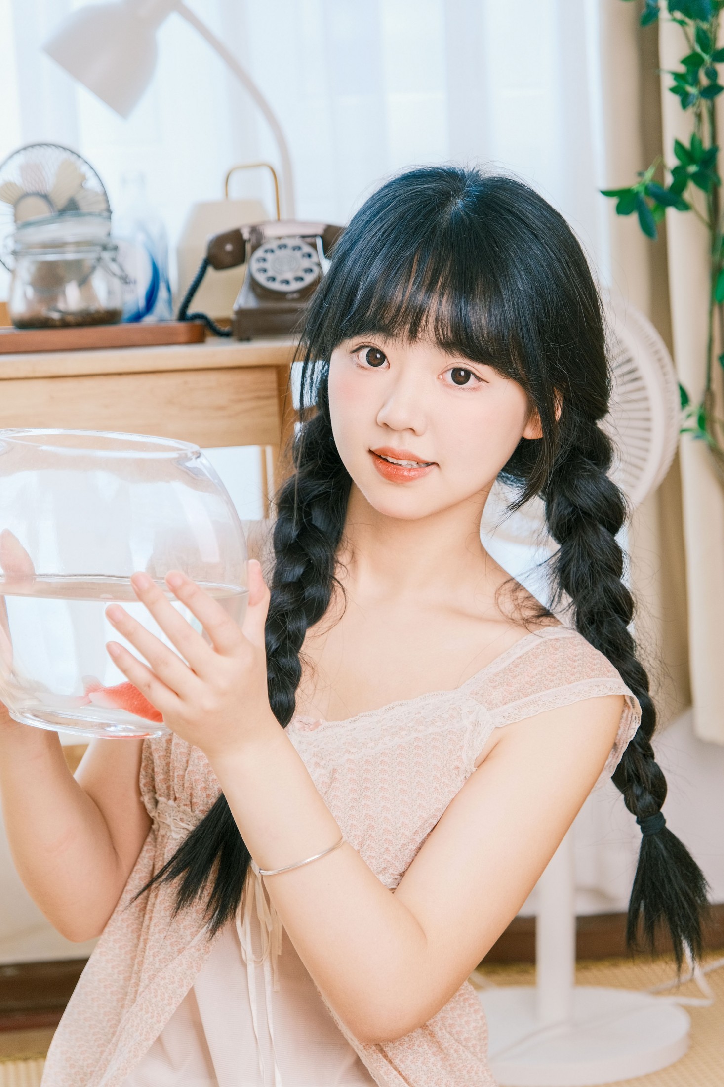 小梨花儿 – 《日系少女居家拍照》[27P]