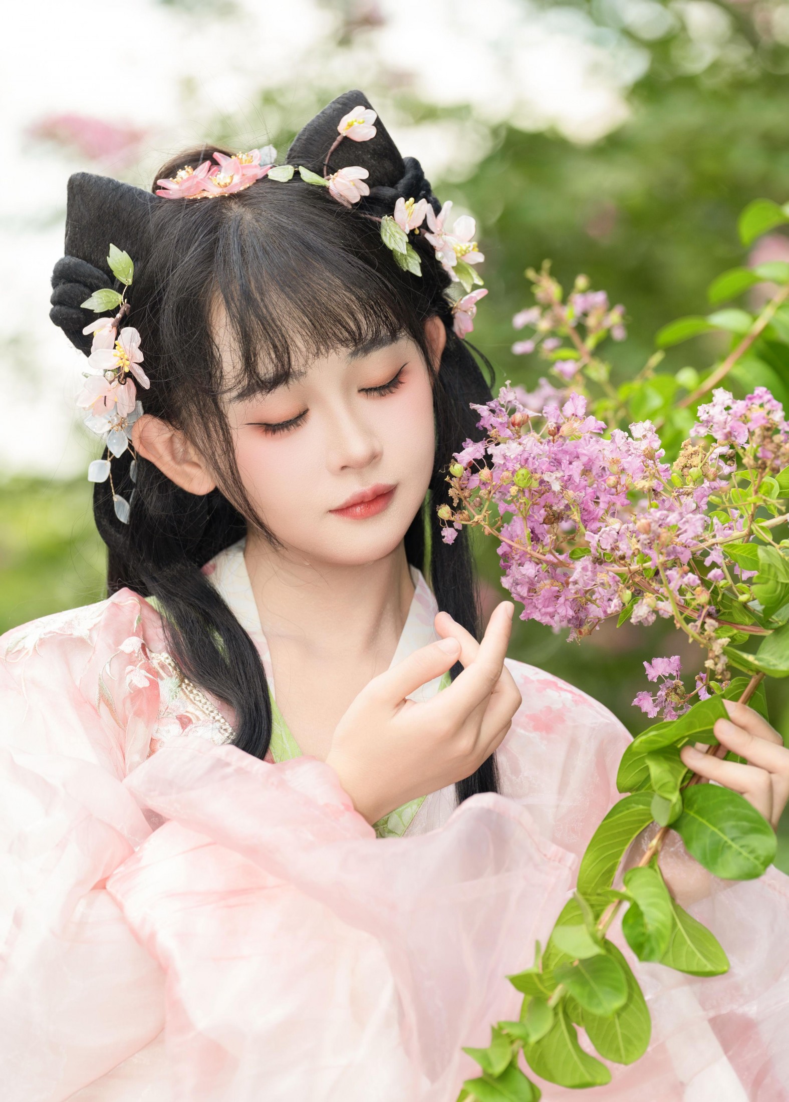湫一只岁岁 – 《紫薇花开》[57P]