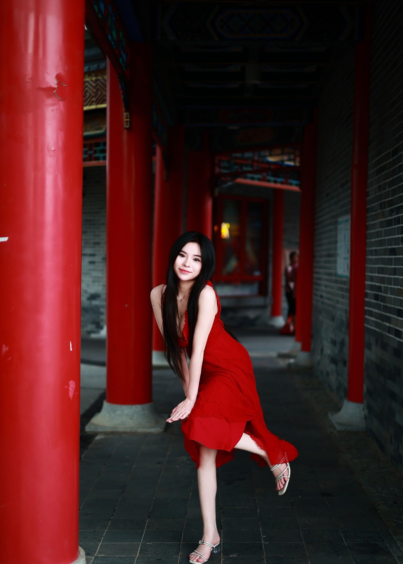 caicai – 《傍晚的红色》[11P]
