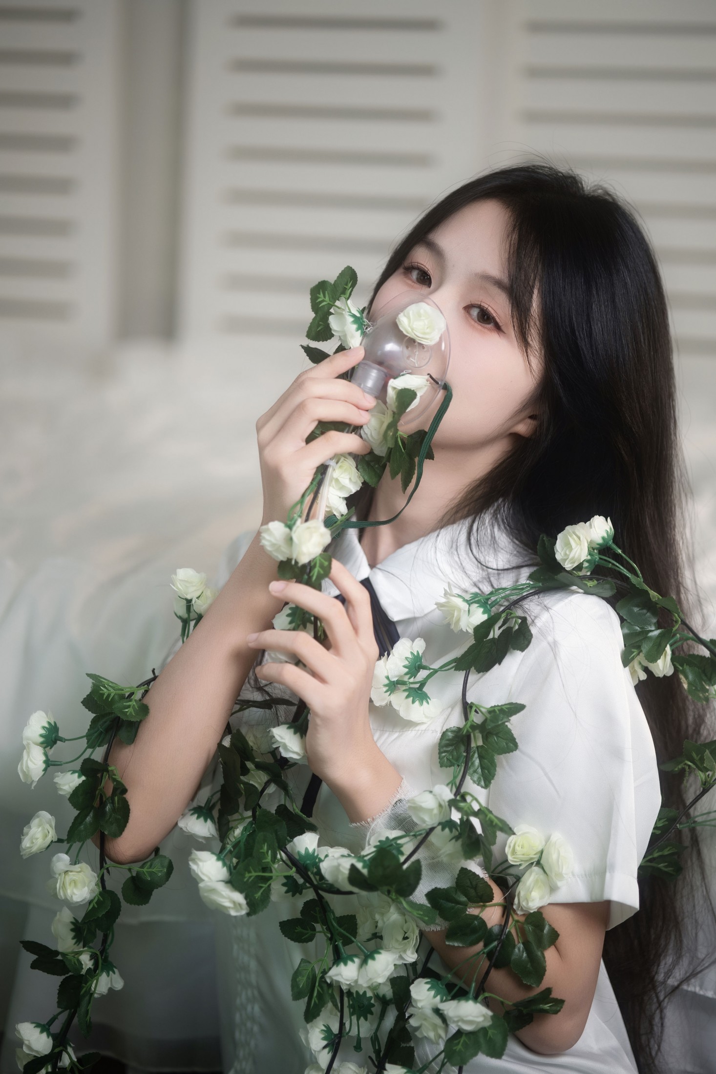 花吃了那女孩