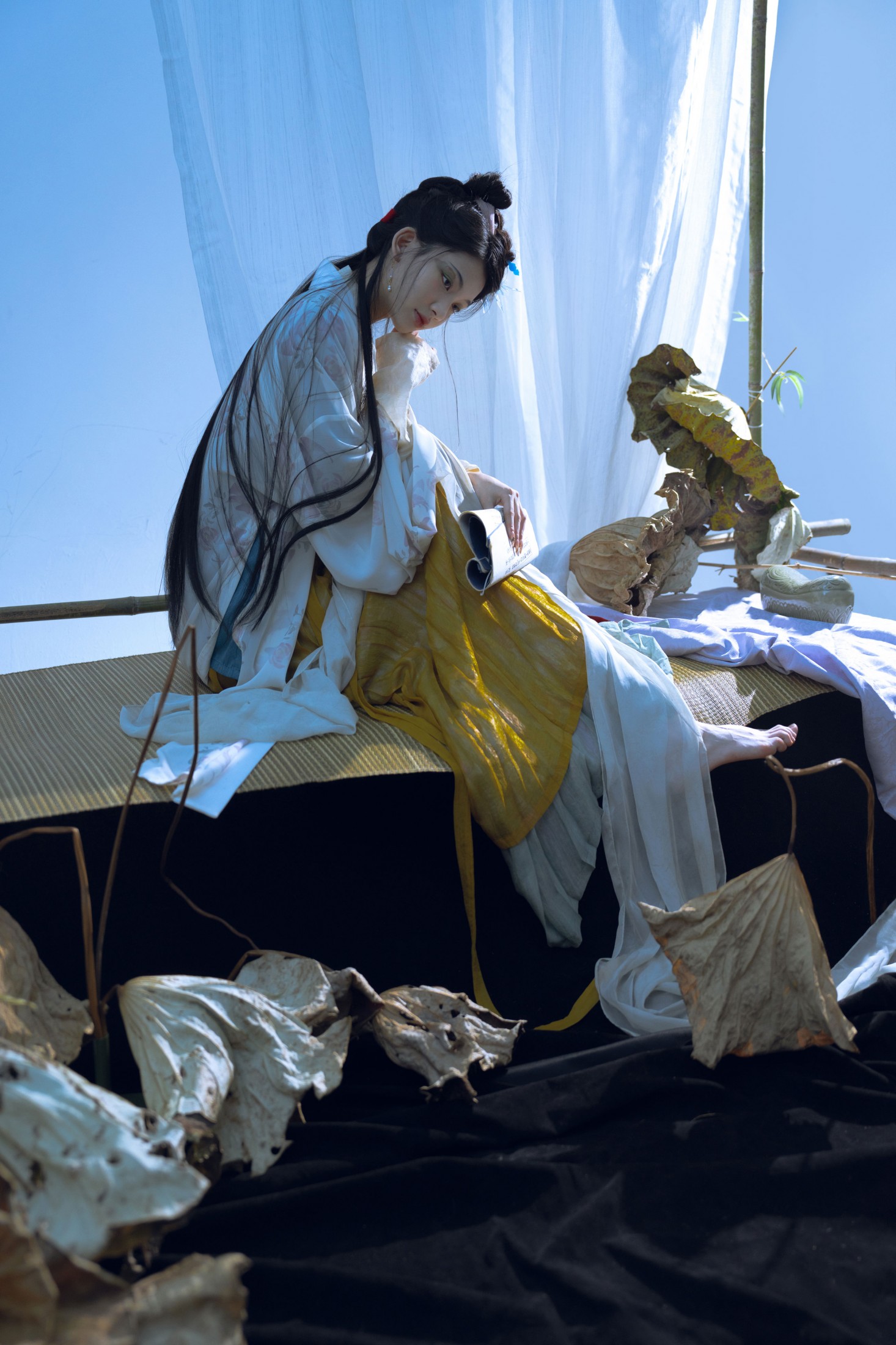 二一芝 – 《留得残荷听雨声》[28P]
