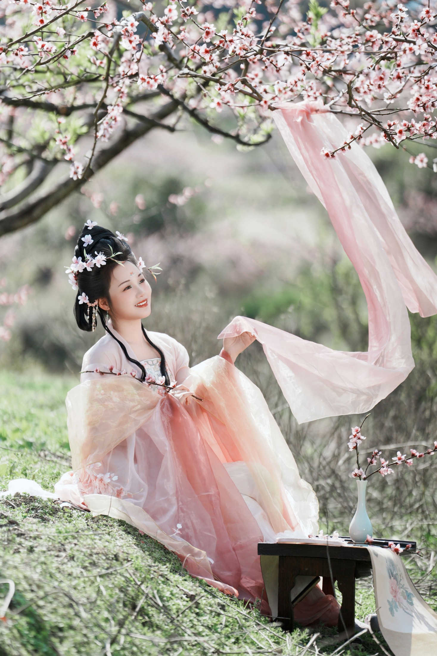 泱泱泱呀 – 《桃花古风人像拍摄》[20P]