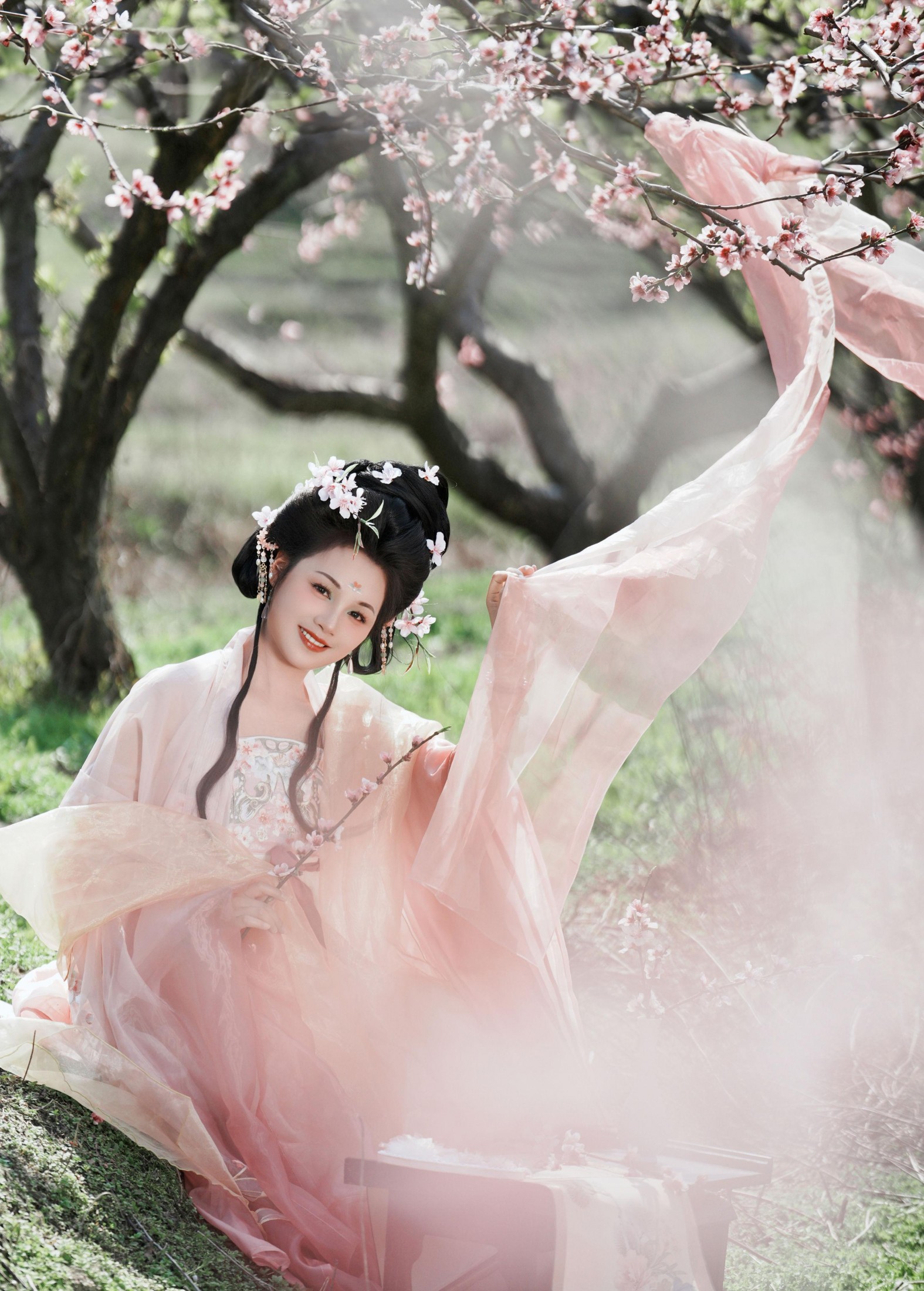 泱泱泱呀 – 《桃花古风人像拍摄》[20P]