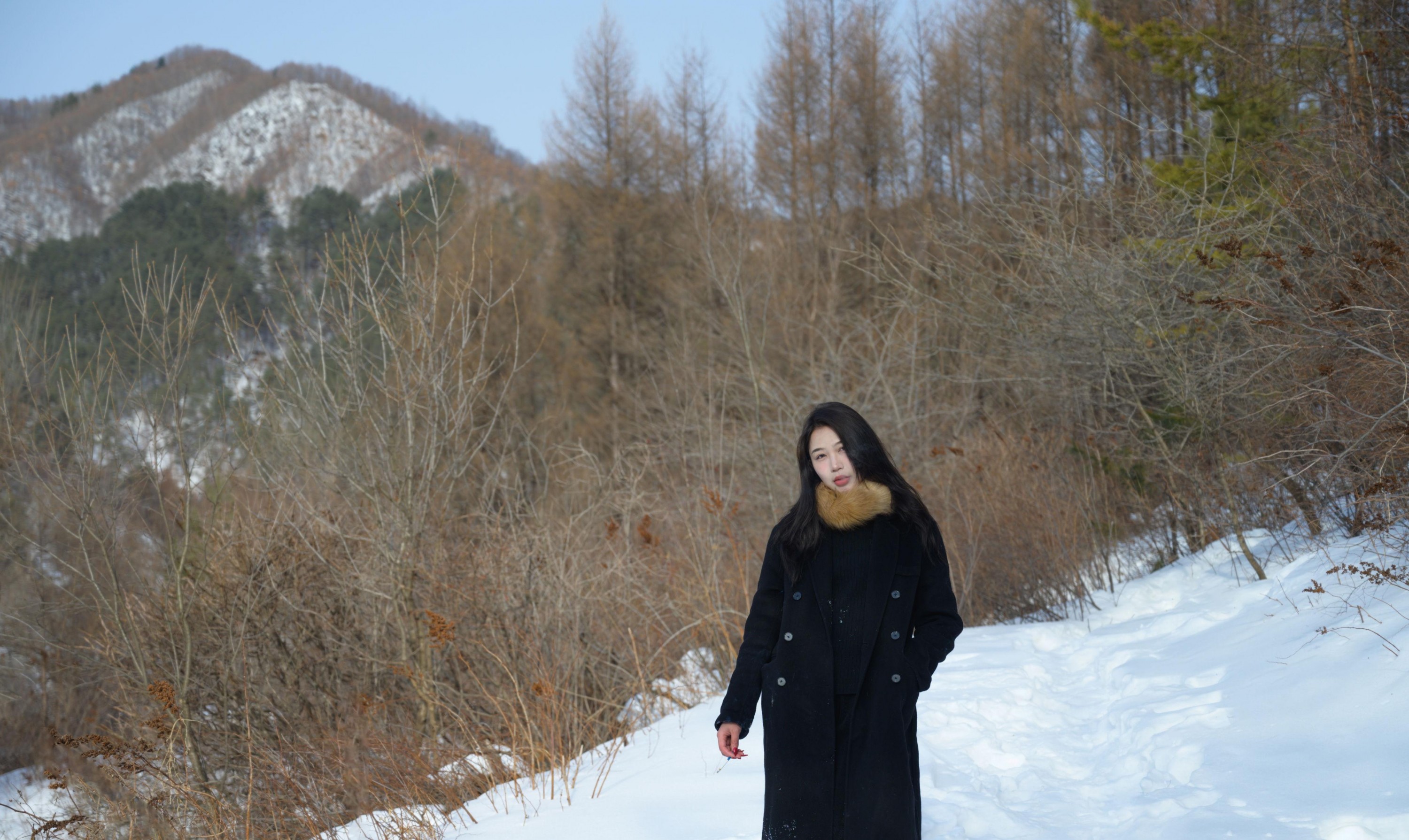 双双 – 《风与雪》[15P]