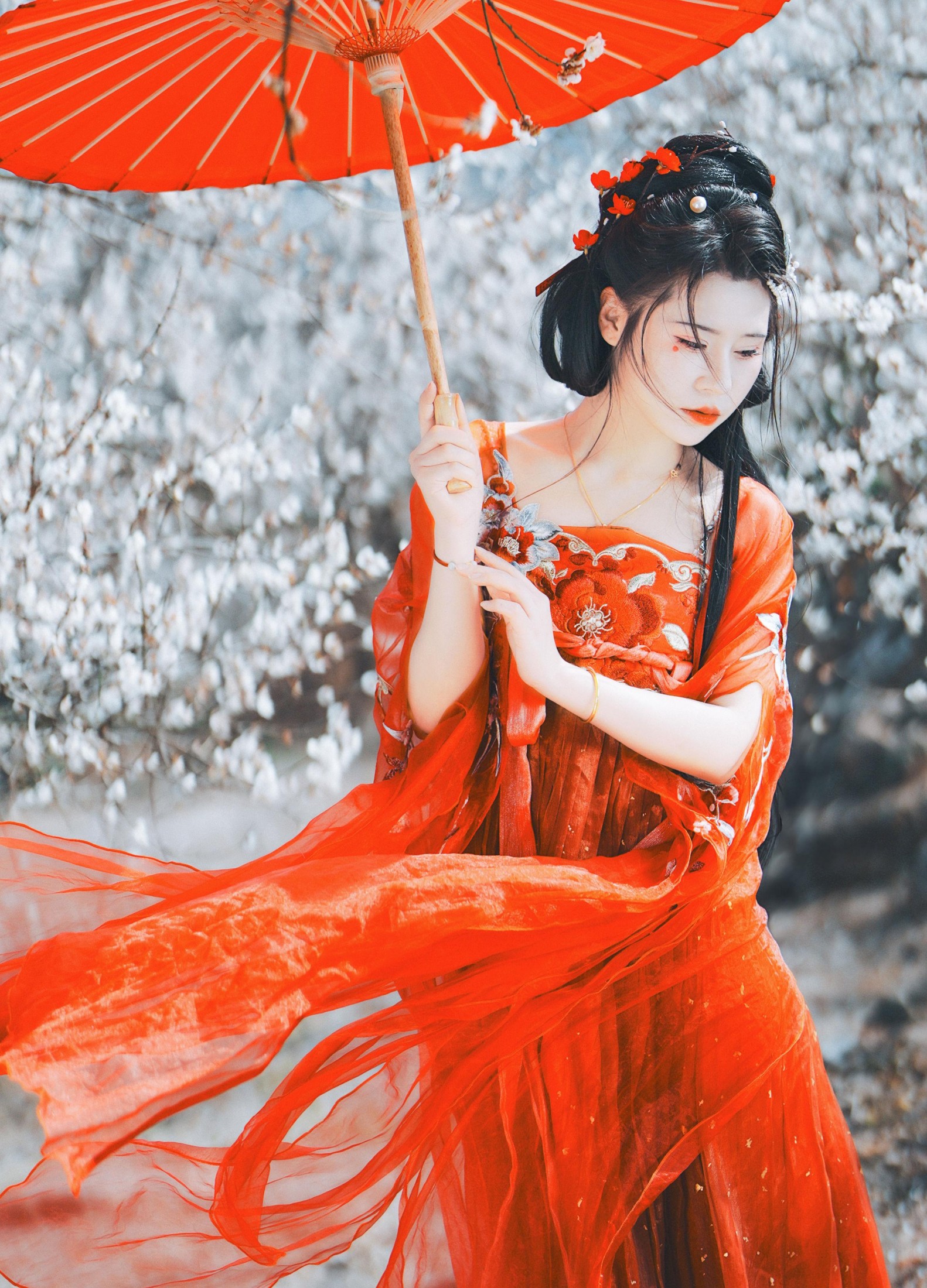 浅月没有月 – 《梅花古风人像拍摄》[18P]