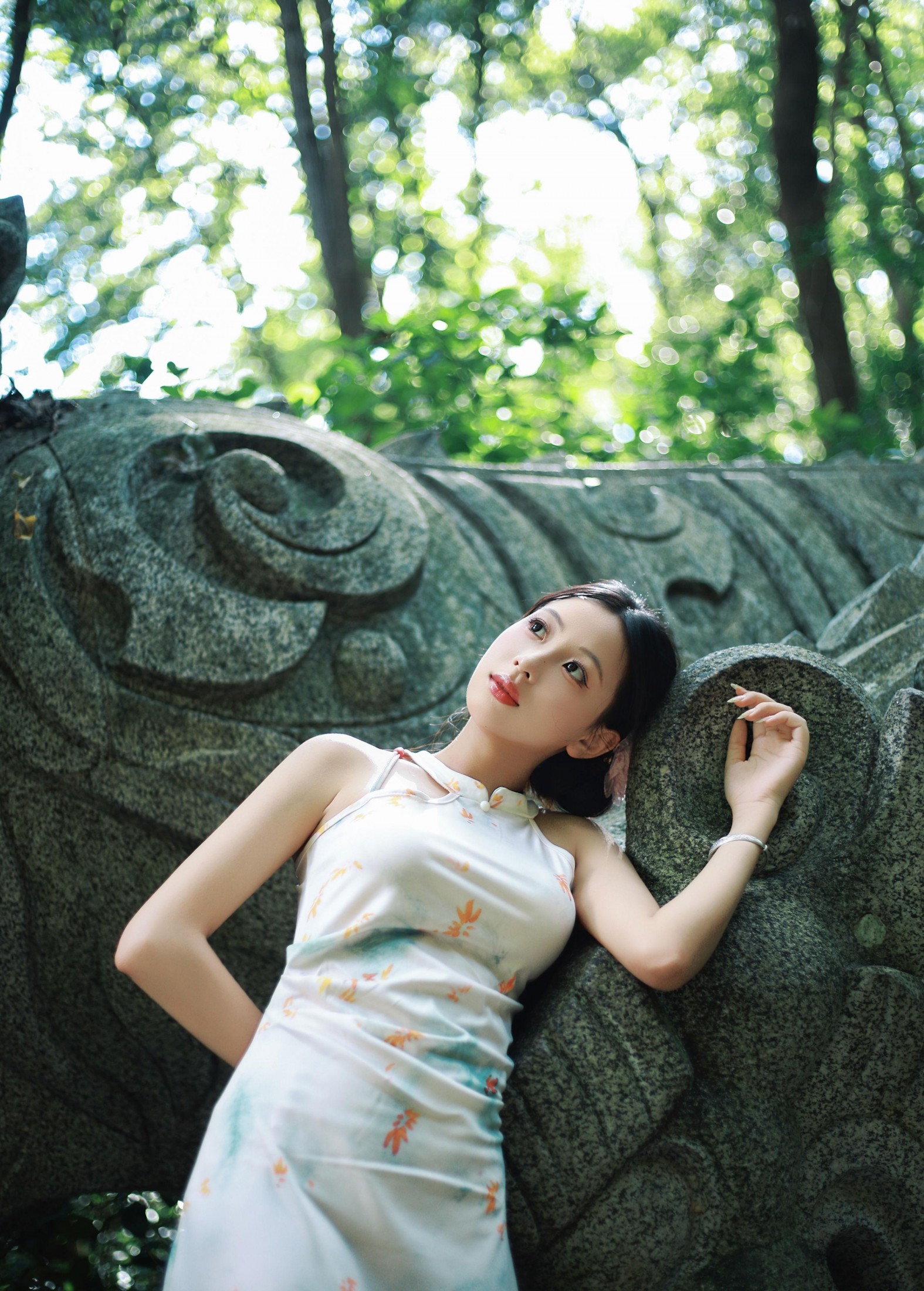 小u – 《虎跑旗袍》[84P]