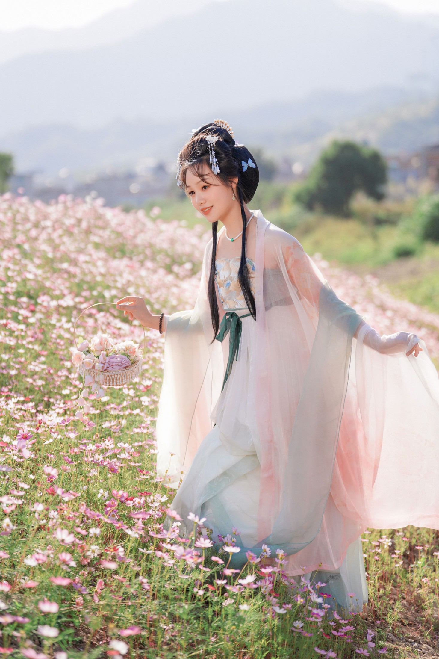 泱泱泱呀 – 《古风人像拍摄-格桑花-泱泱》[26P]