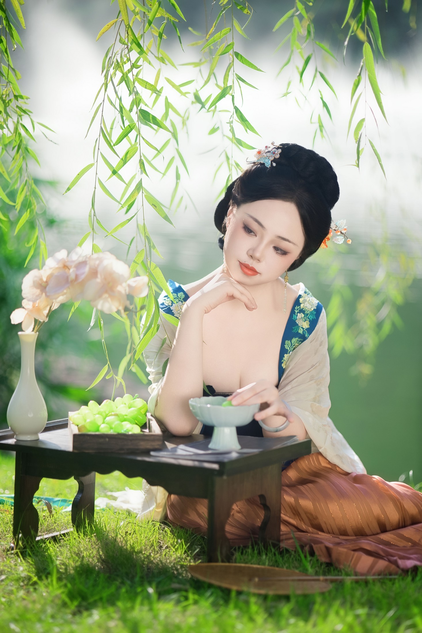 – 《玉貌香腮天赋与，清姿不假铅华。》[12P]