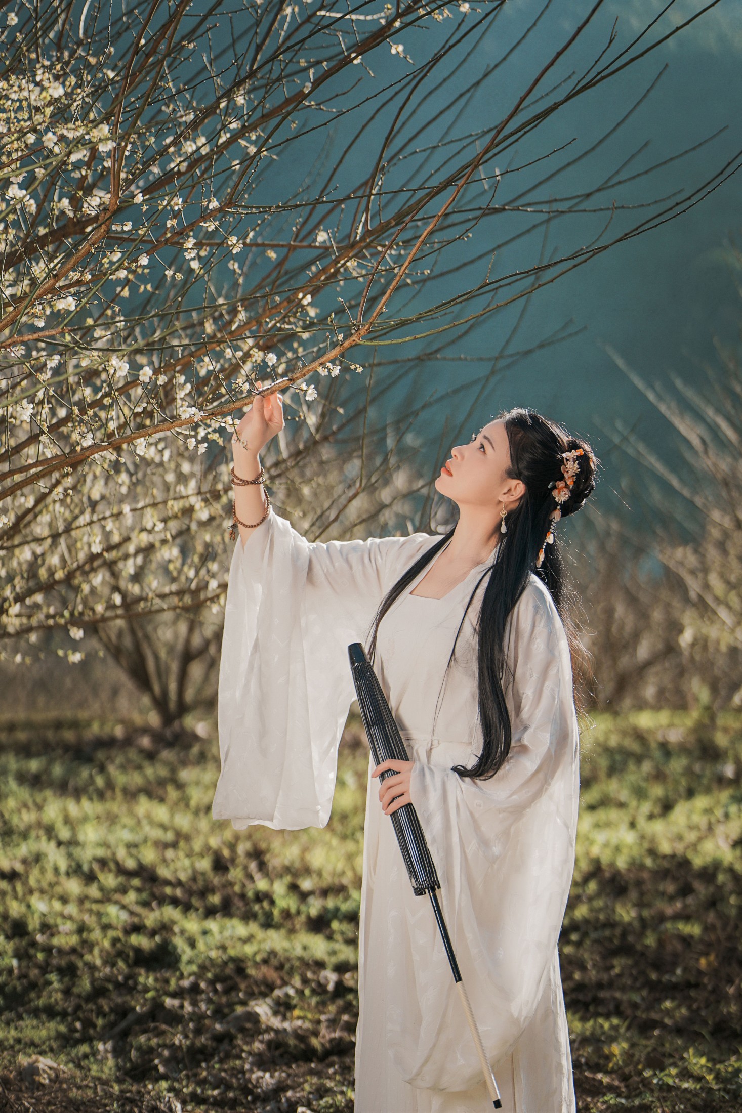 古风人像拍摄-梅花-张秋华