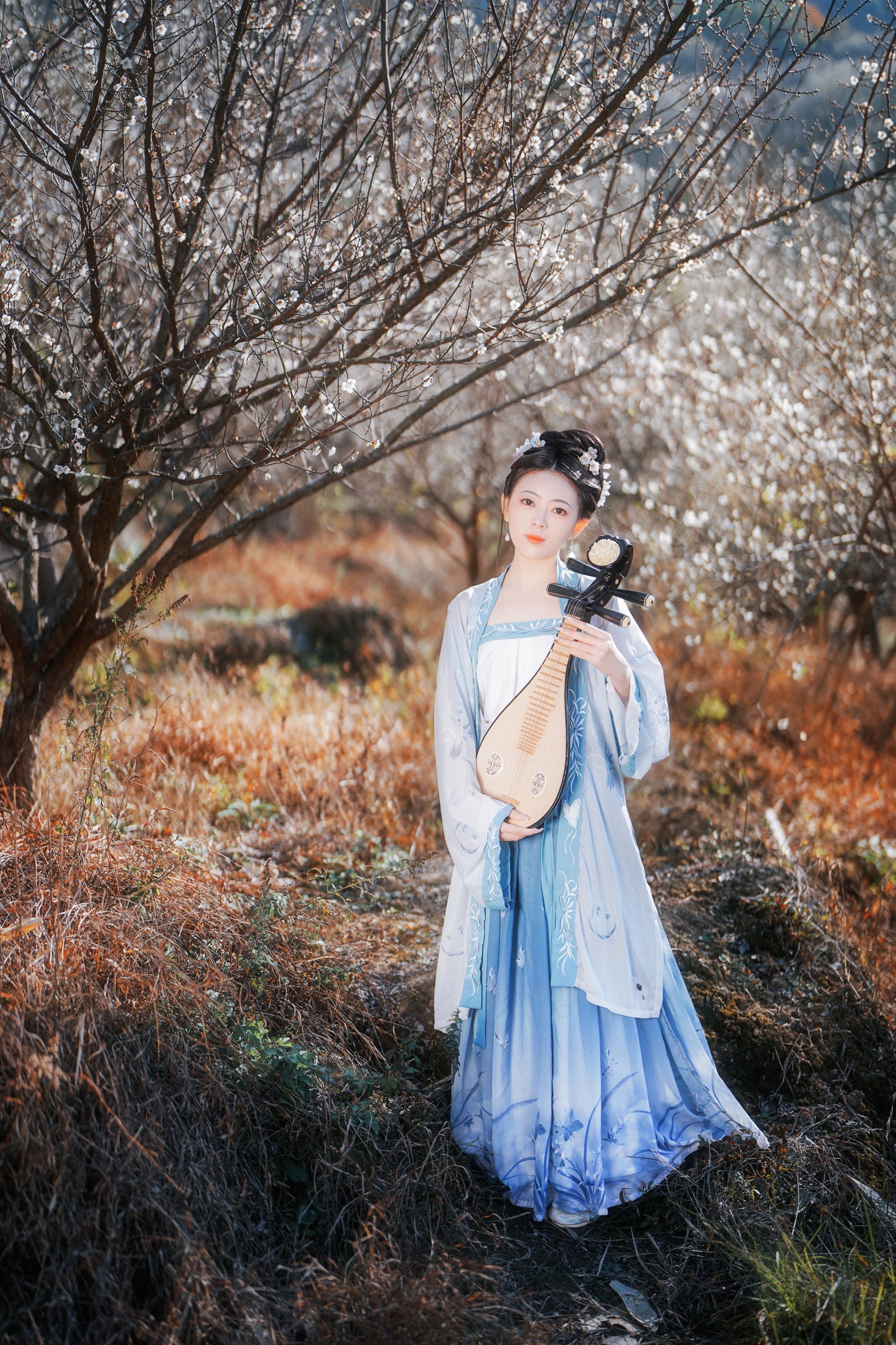 腿子 – 《古风人像拍摄-梅花-腿子》[18P]