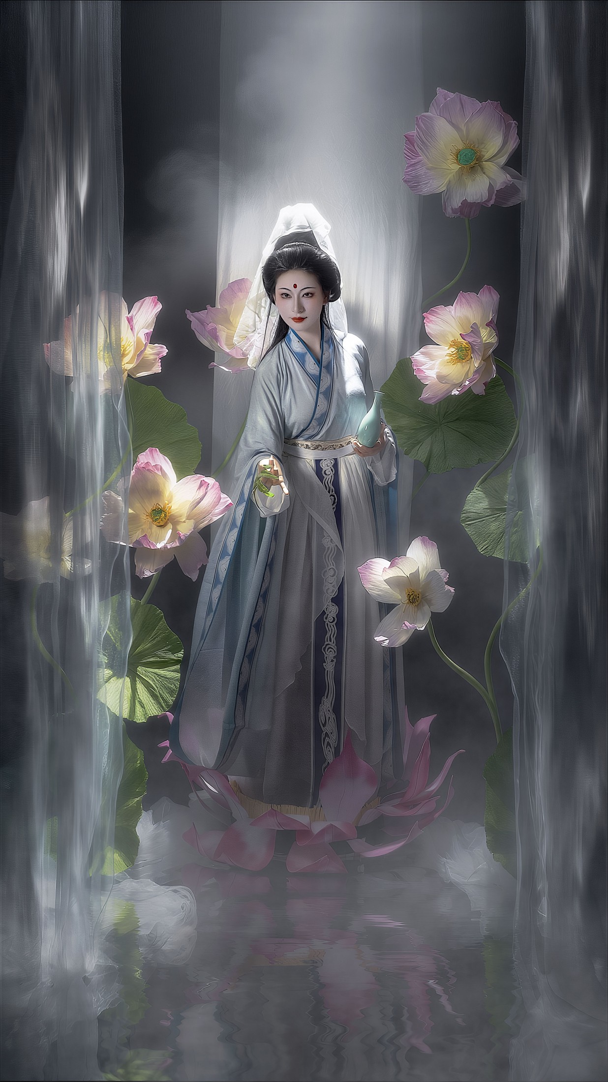一瓣清荷,半卷禅诗
