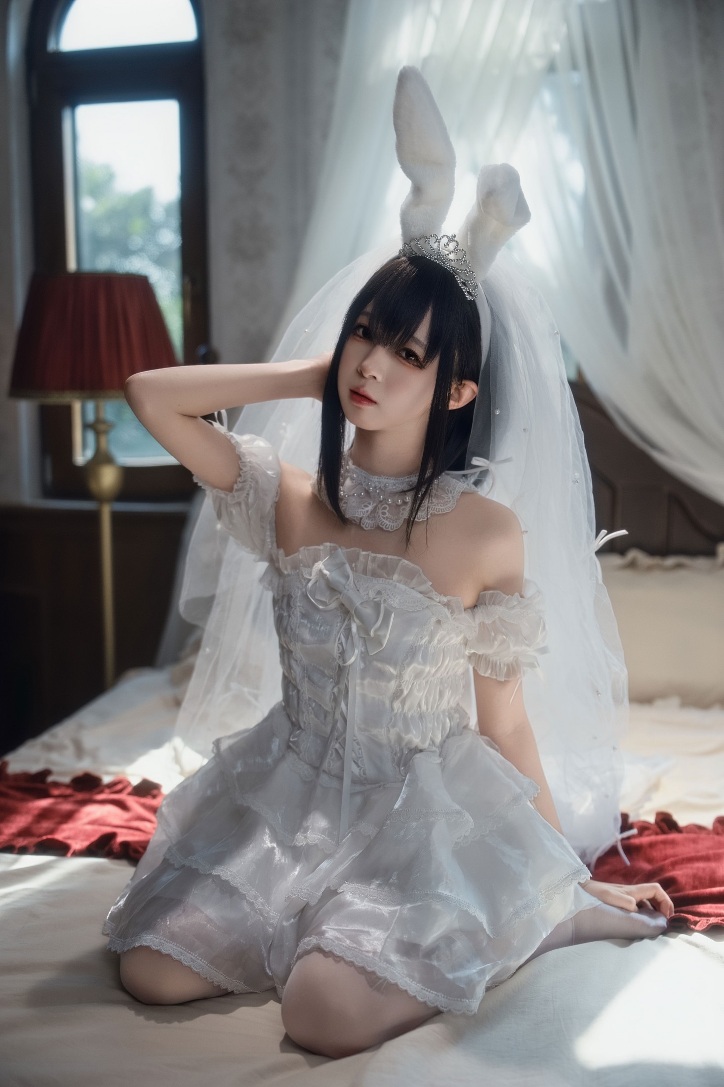 白色婚纱