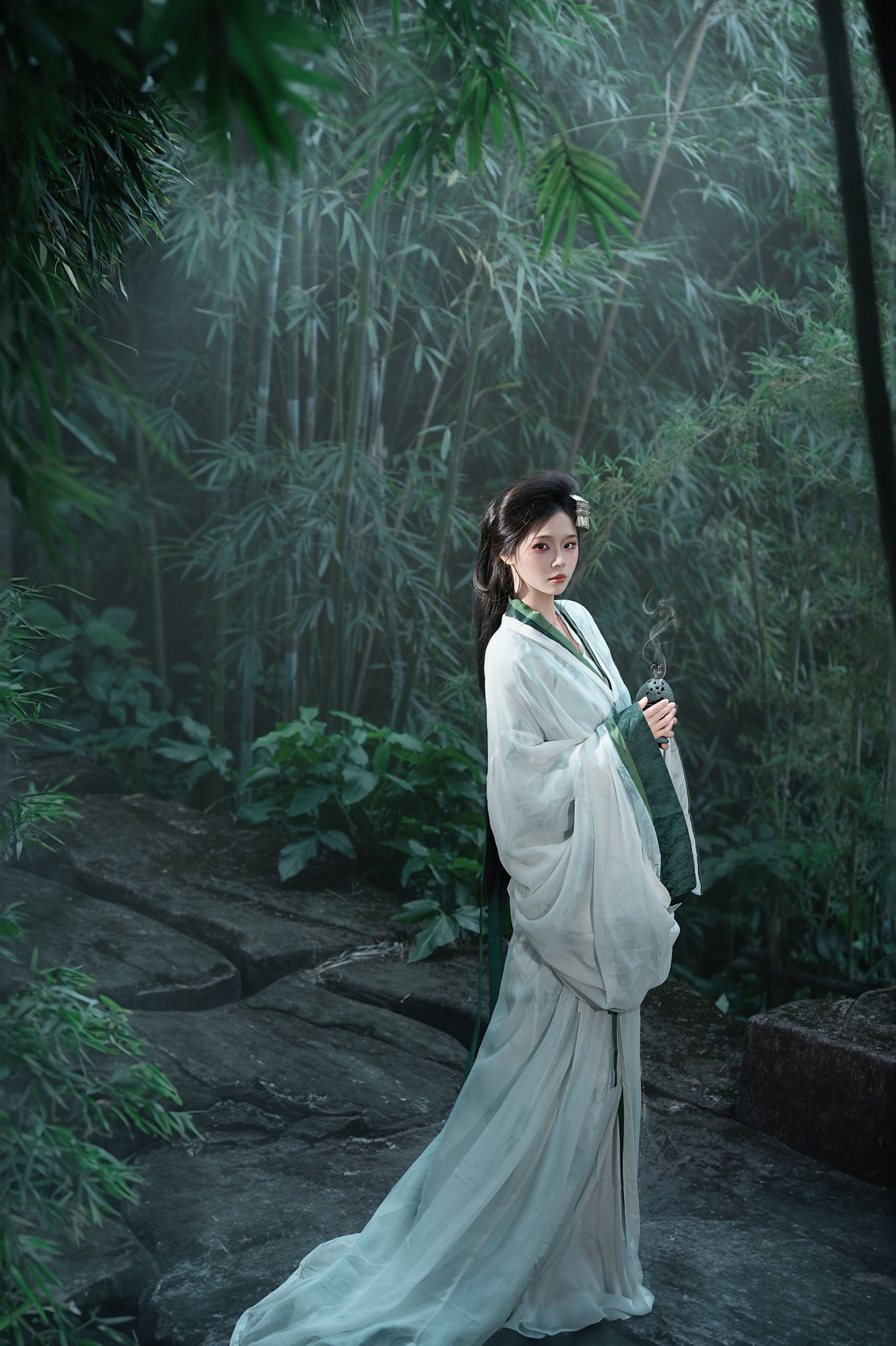 《古风意境探幽～墨竹》[15P]