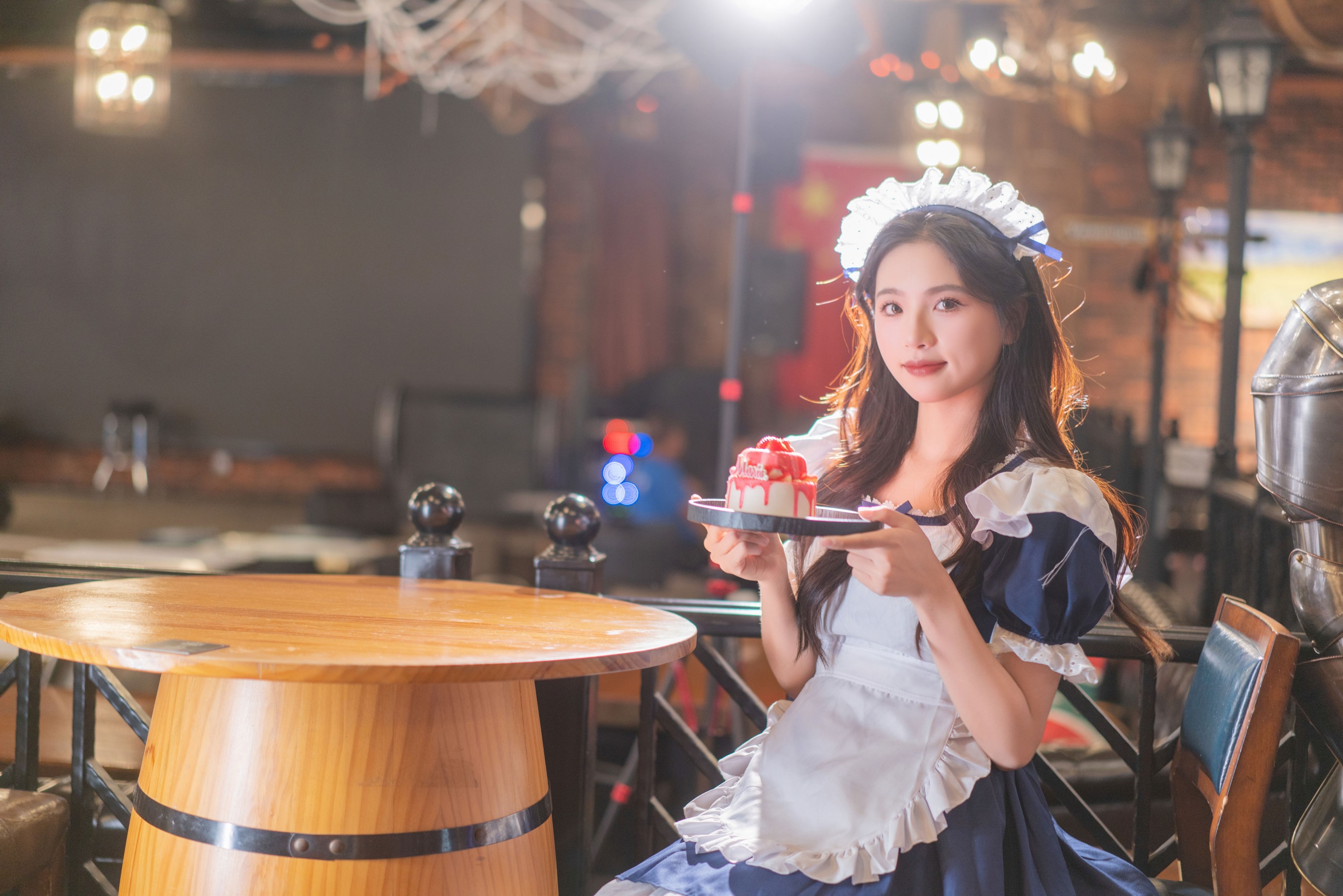 小张 - 《酒馆里的蓝白甜风“服务生”》[39P]