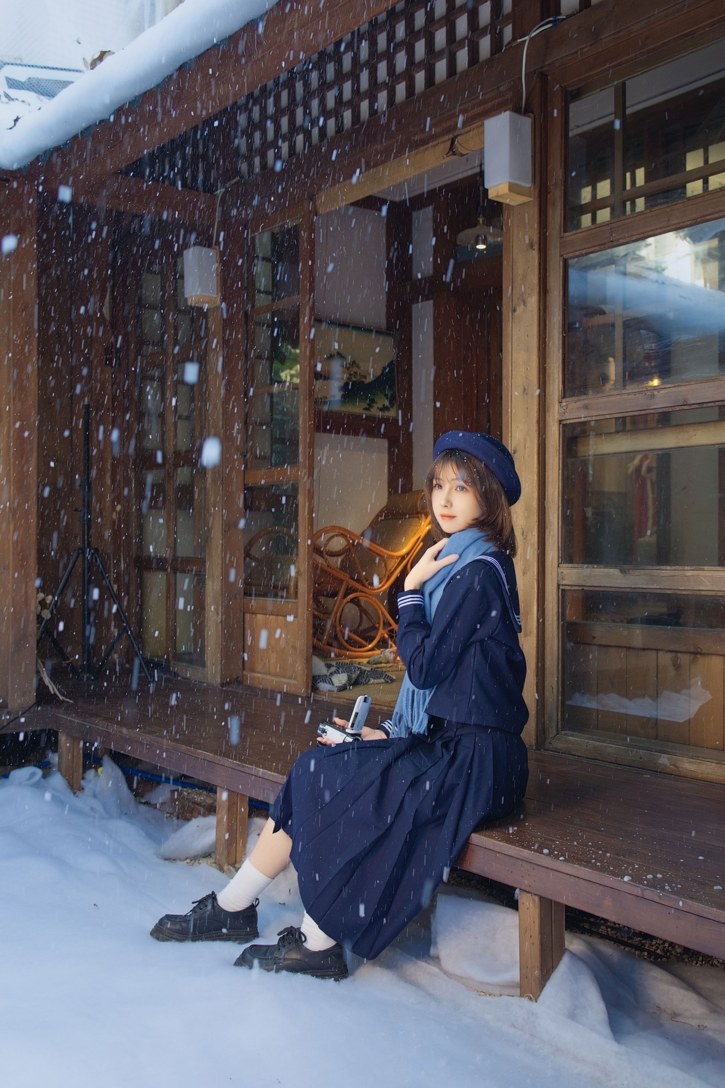 下雪的时分
