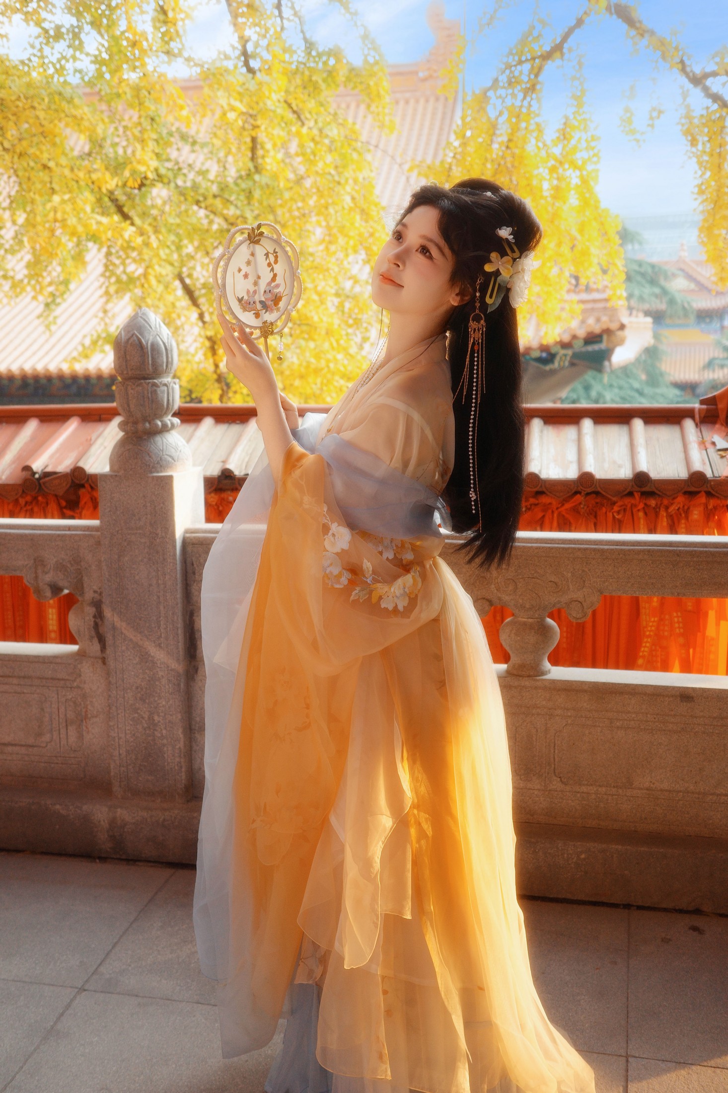 银杏汉服