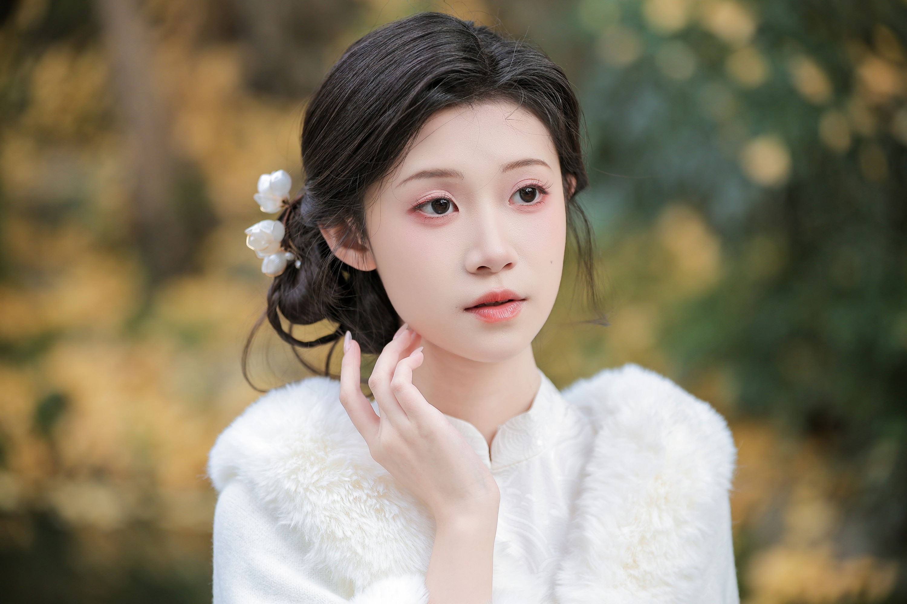 适合冬天的一组旗袍