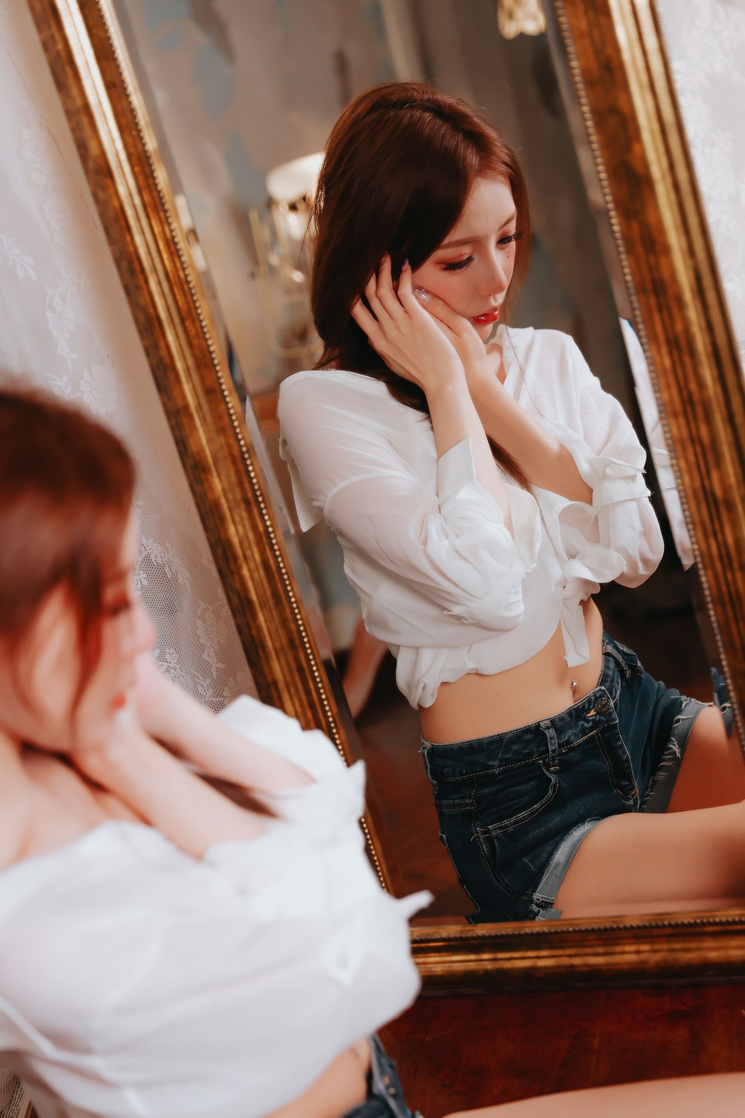暴走柚子 - 《扯开慵懒感拉满的白衬衫瞬间》[27P]