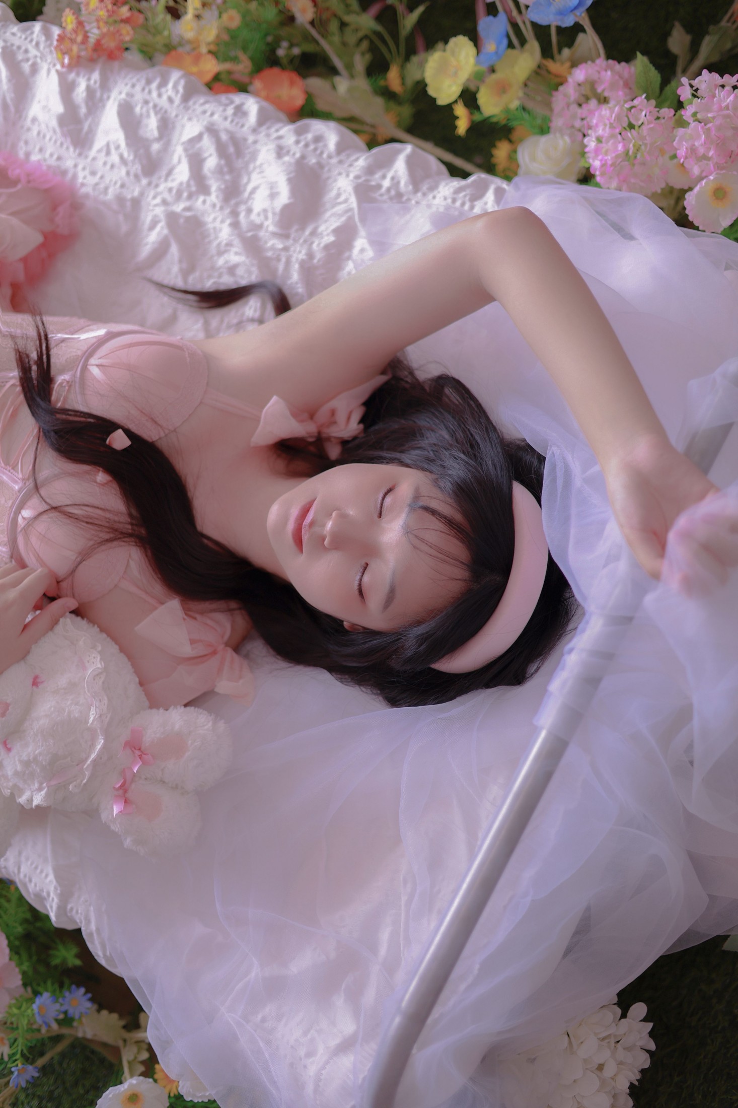 鲜花与少女