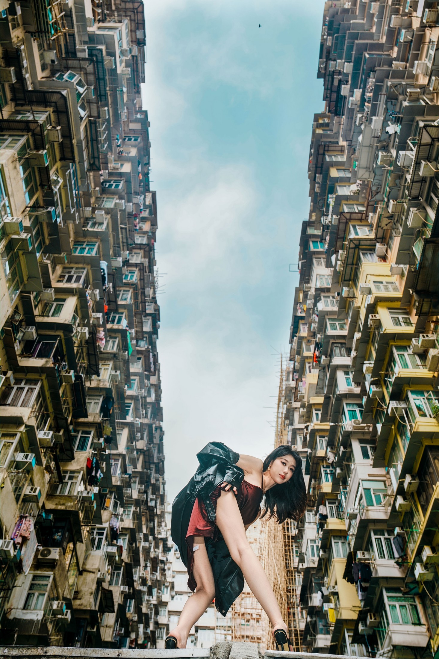 叫我GG – 《香港怪兽楼与中环人像街拍》[23P]