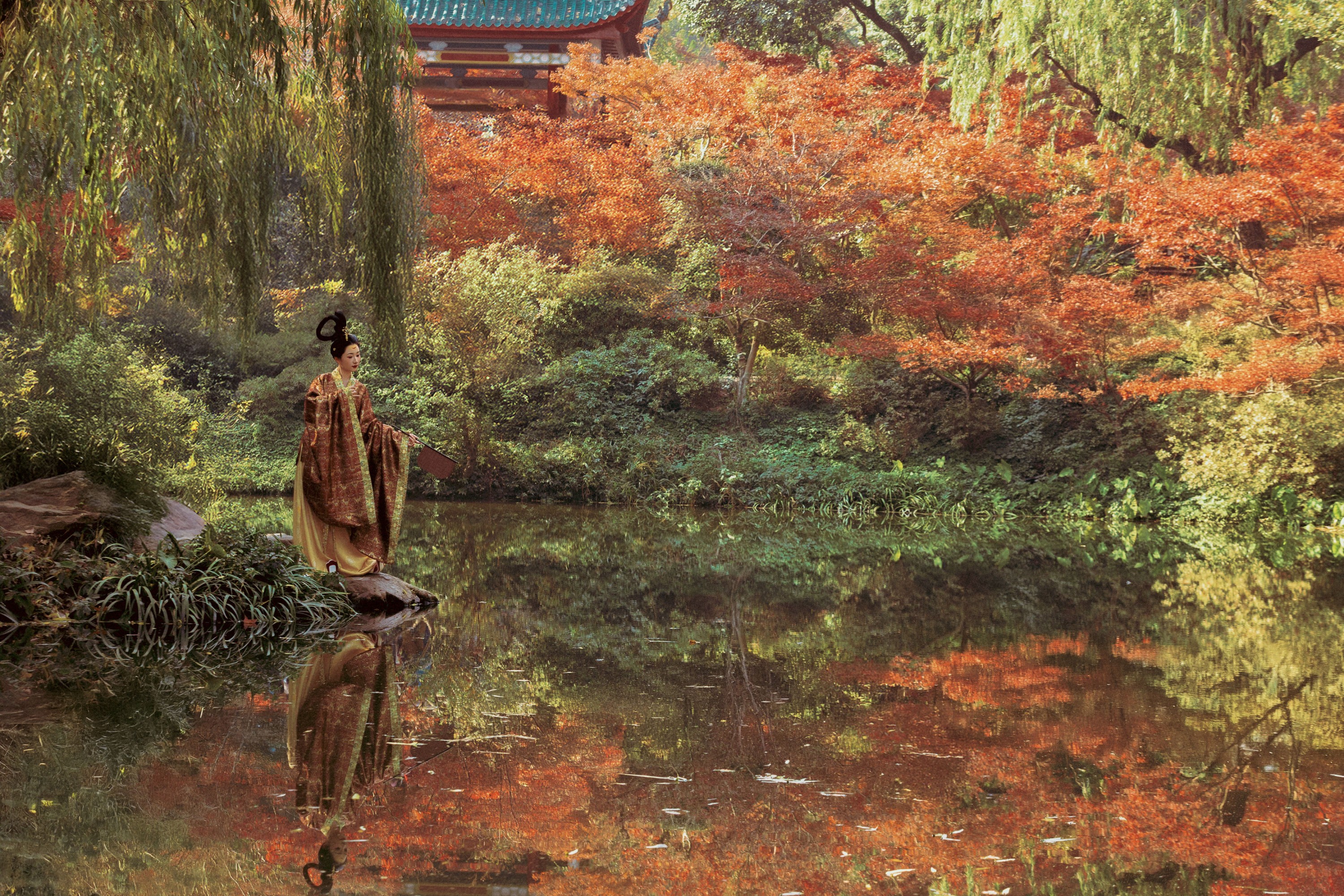 芊苓 - 《秋游爱晚亭》[36P]