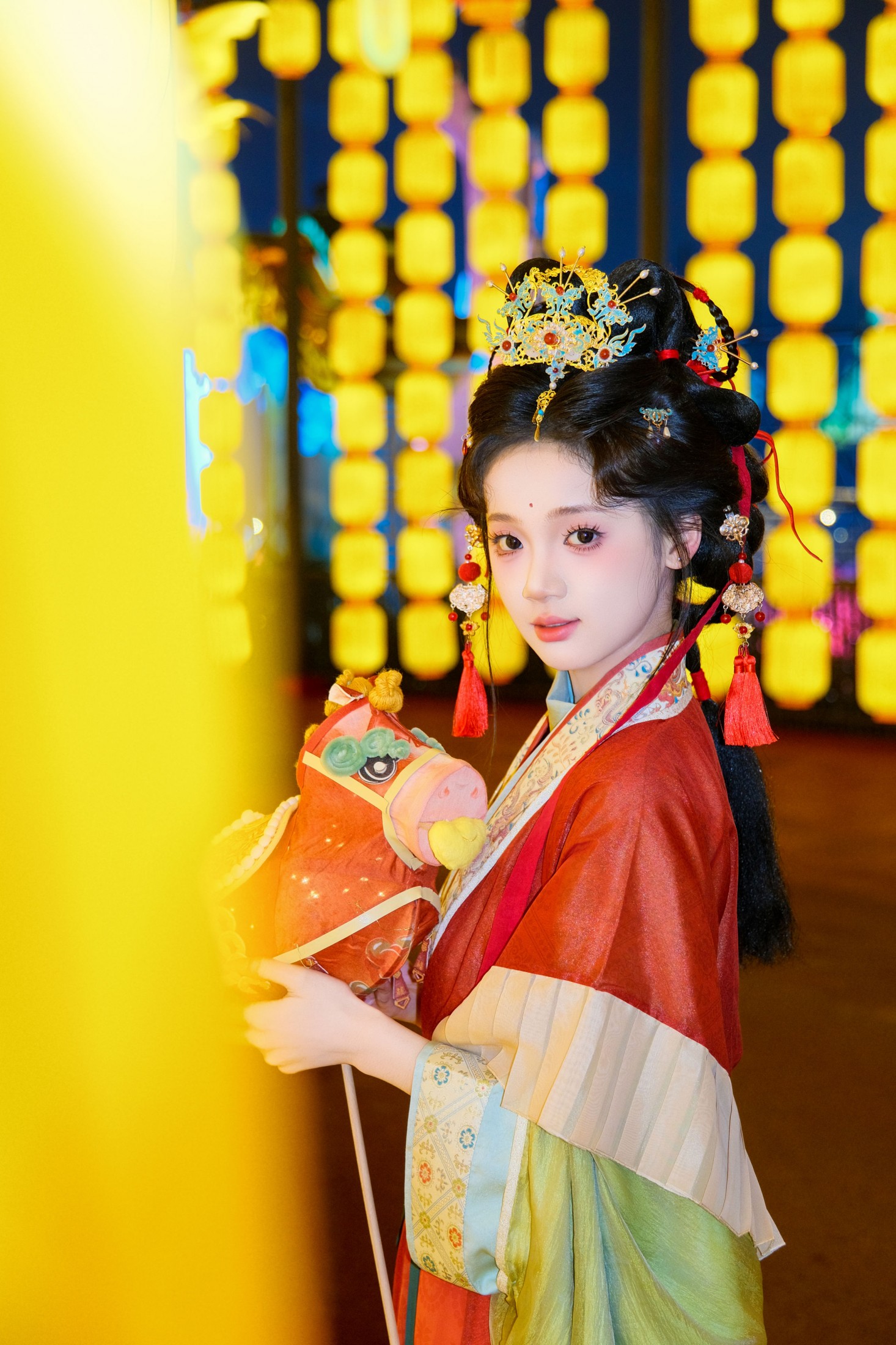 小神仙游园逛灯会