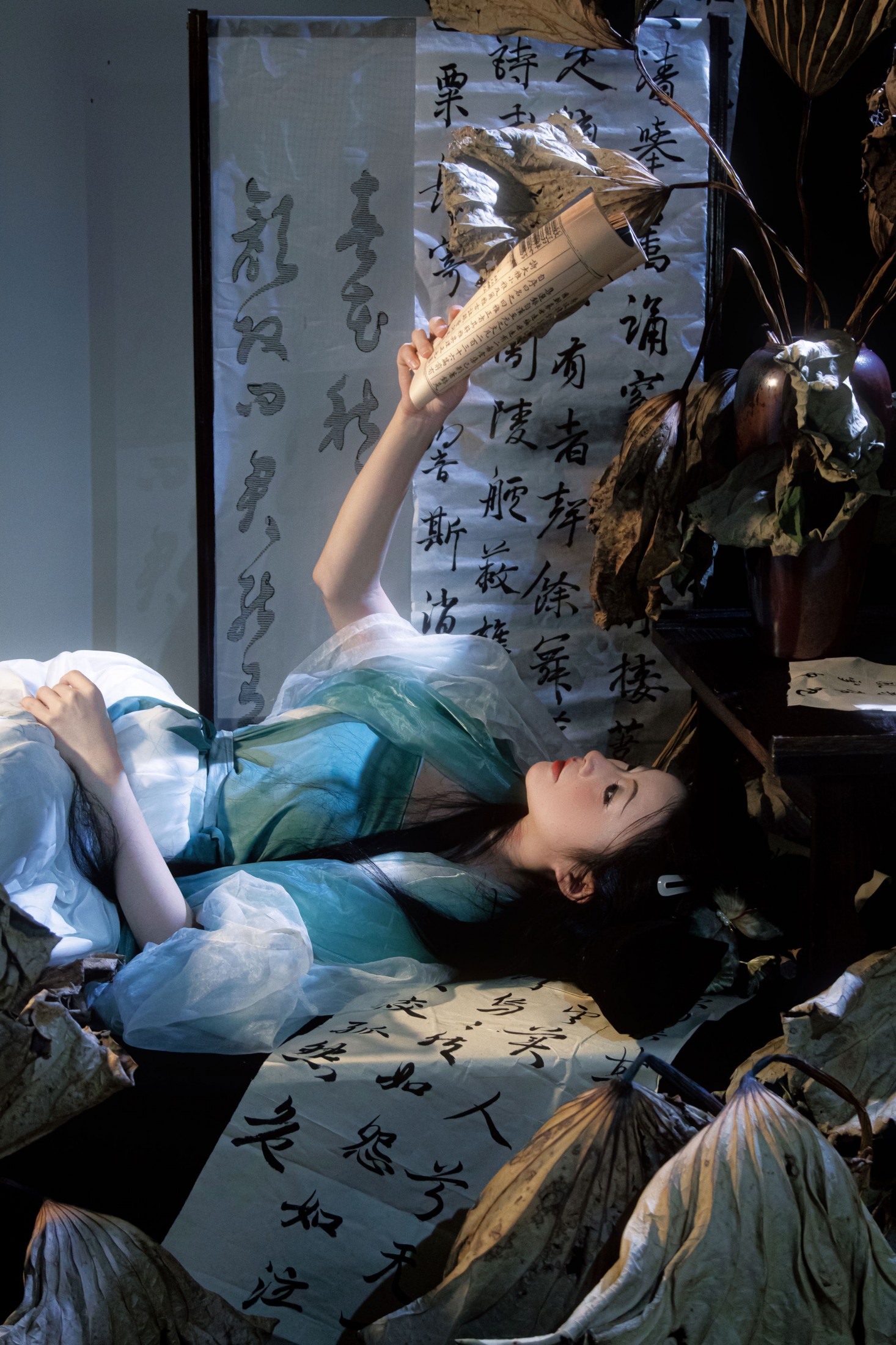 蔸小黄鸡 - 《留得残荷听雨声》[10P]