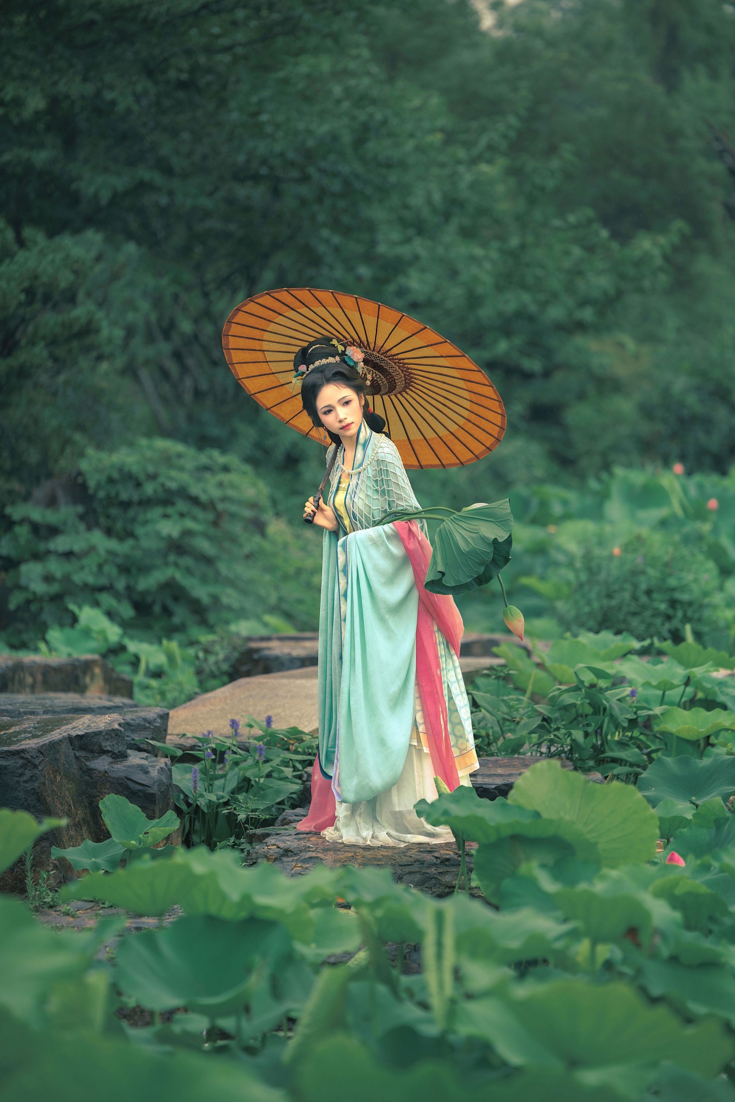 顾小满 - 《复原仕女图｜荷》[20P]
