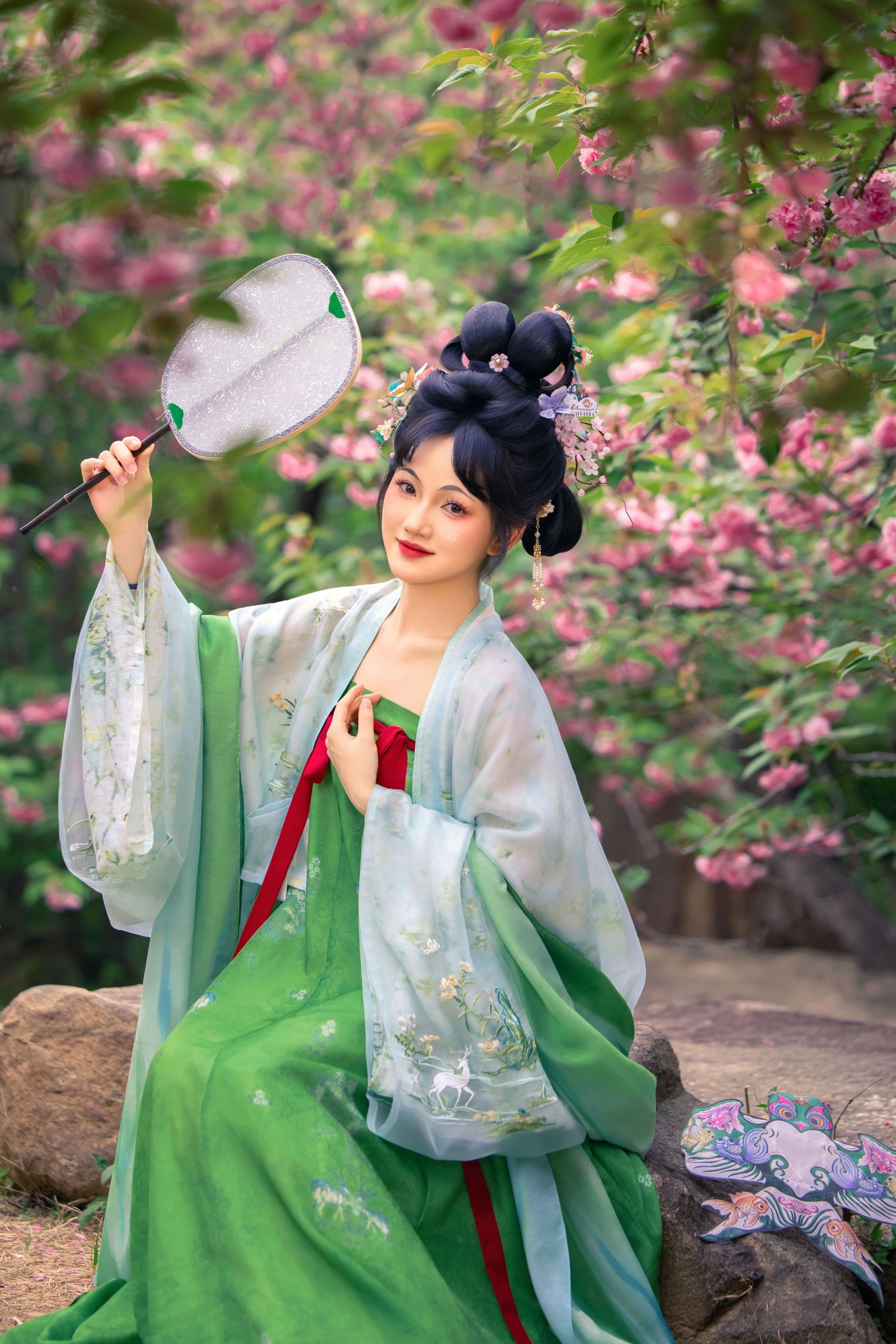 泡泡小酷 – 《晚樱和紫藤》[23P]