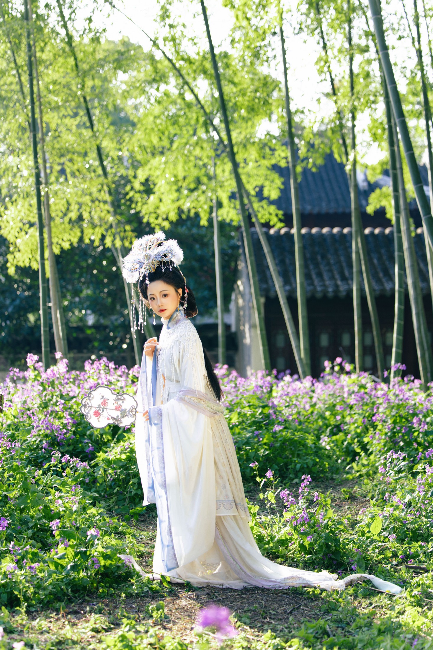 文叨叨 – 《神仙图｜二月兰》[16P]